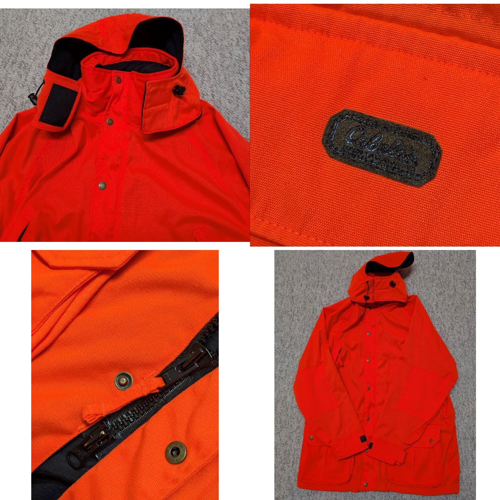 Vintage VINTAGE Cabela's parka coat ORANGE camouflage M TALL hooded HUNTING acrylic coat Men Orange Camouflage 90s Hunting Mens Size US M / EU 48-50 / 2 - 8 Thumbnail
