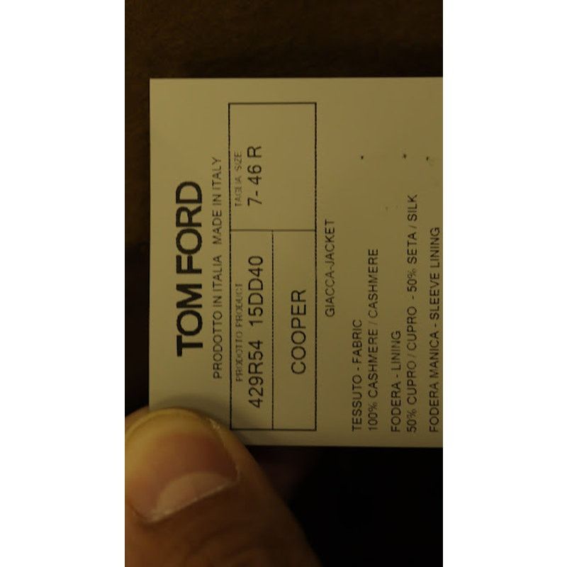 Tom Ford o1rshd1 Cooper Suits in Brown Size US S / EU 44-46 / 1 - 24 Thumbnail