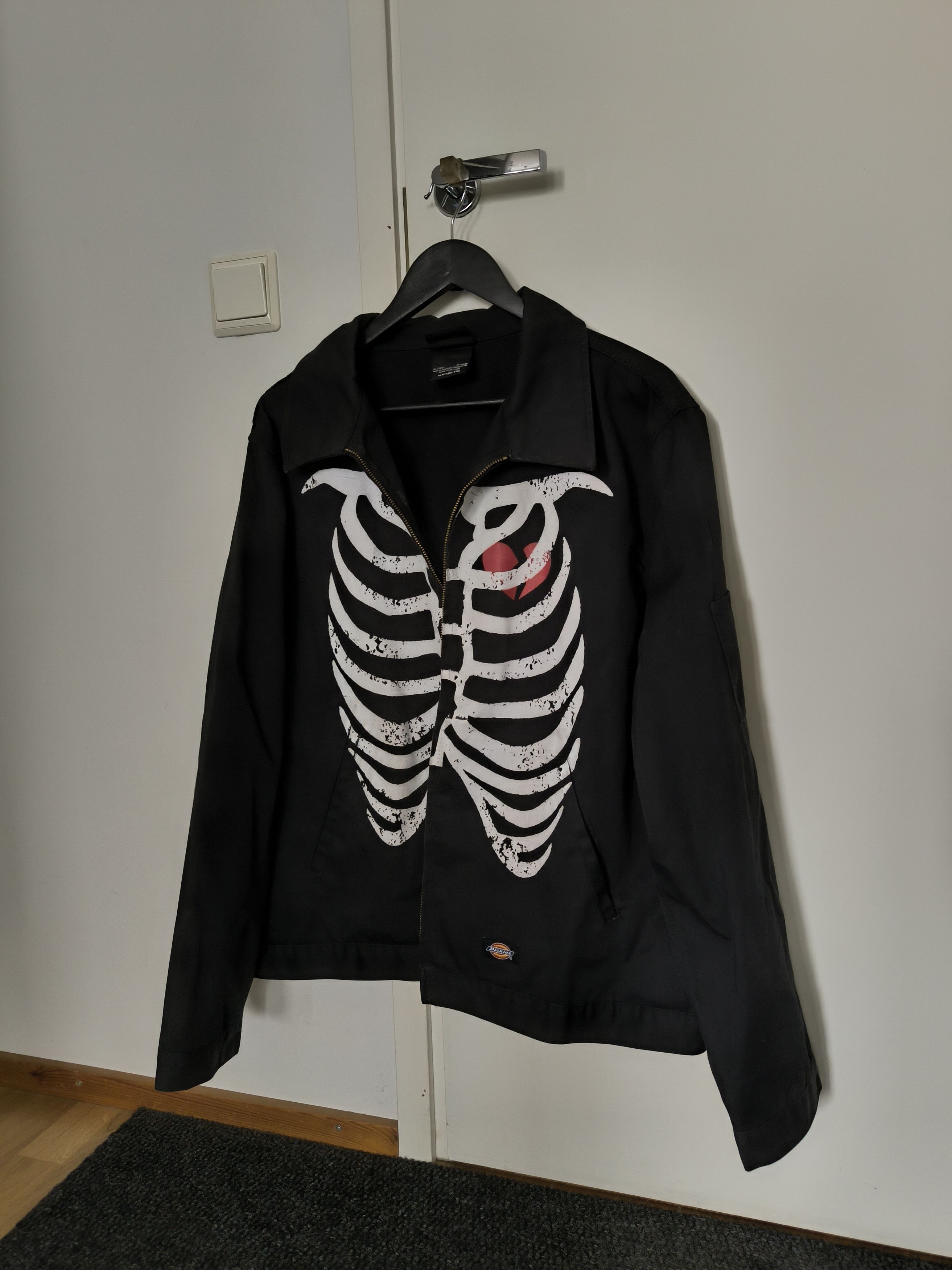 Gnarcotic Gnarcotic x Dickies Work Jacket - Skeleton Print Size US XL / EU 56 / 4 - 1 Thumbnail