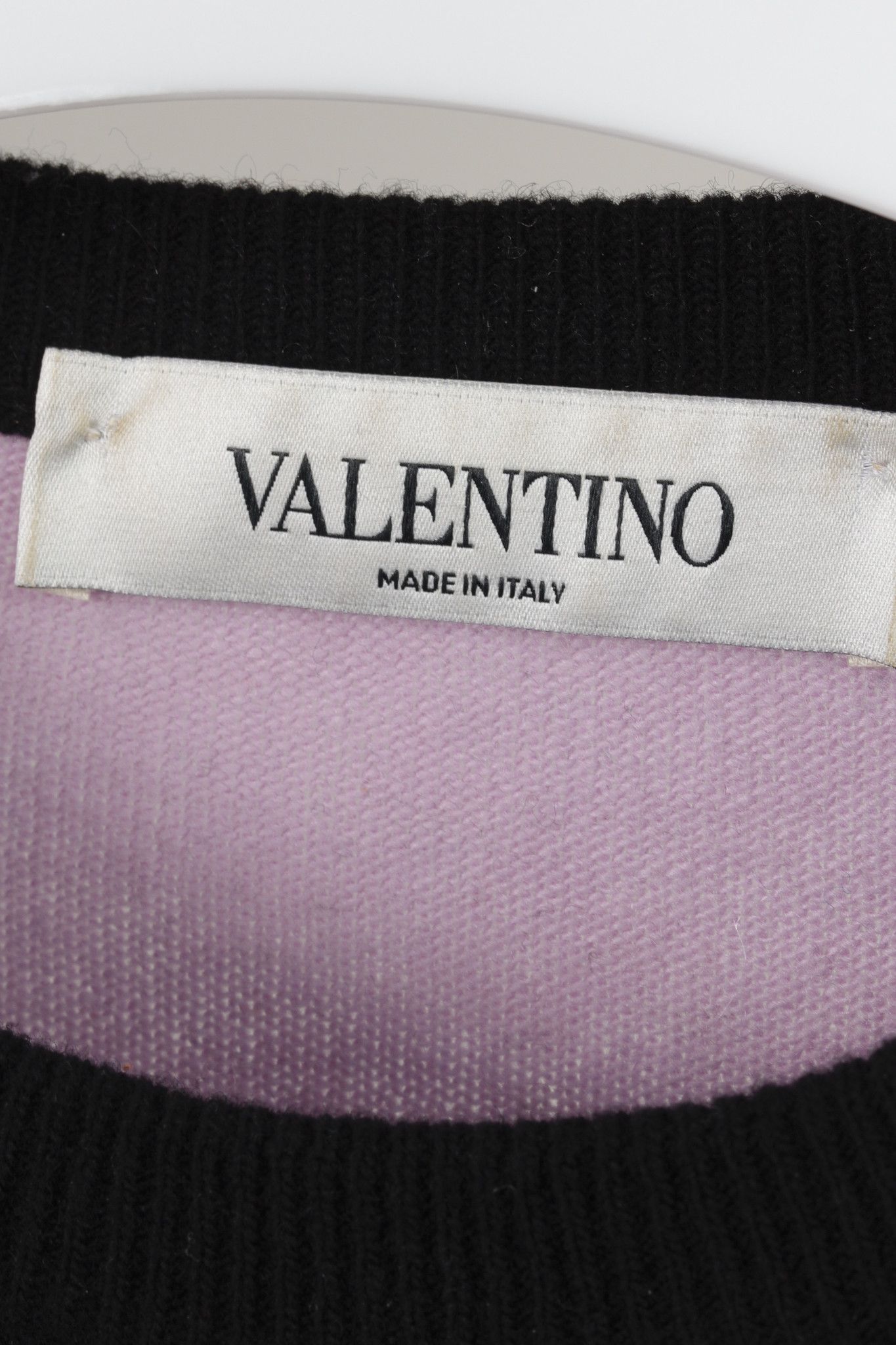 Valentino Valentino AW/17 Runway Cherry Blossom Colourblock Sweater Size XS / US 0-2 / IT 36-38 - 4 Thumbnail