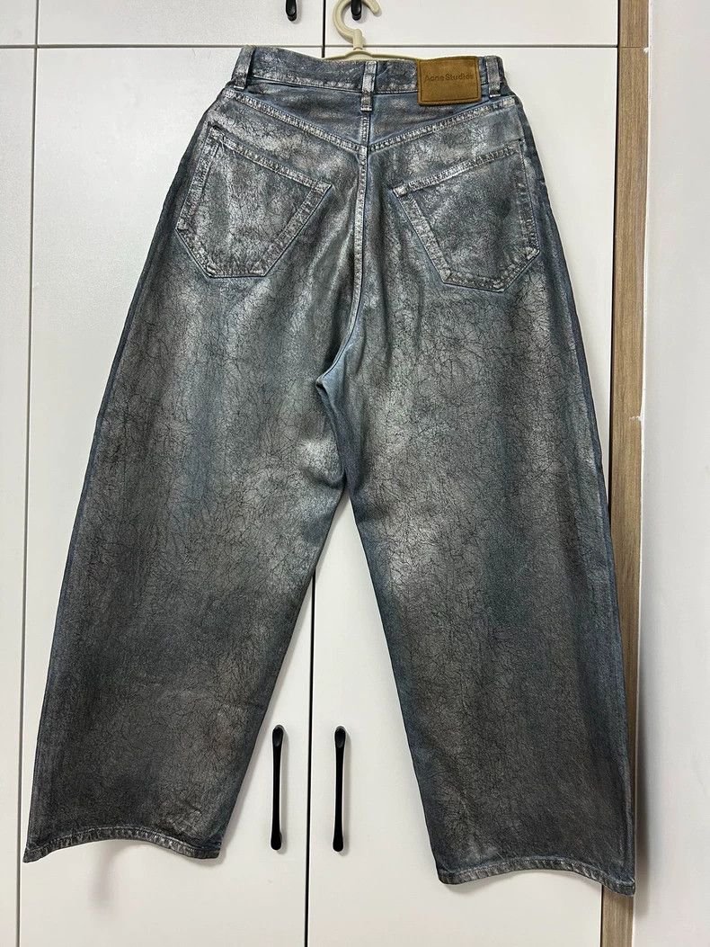Acne Studios acne studios Silver silhouette jeans 2502-Nextarrow Size US 28 / EU 44 - 2 Thumbnail