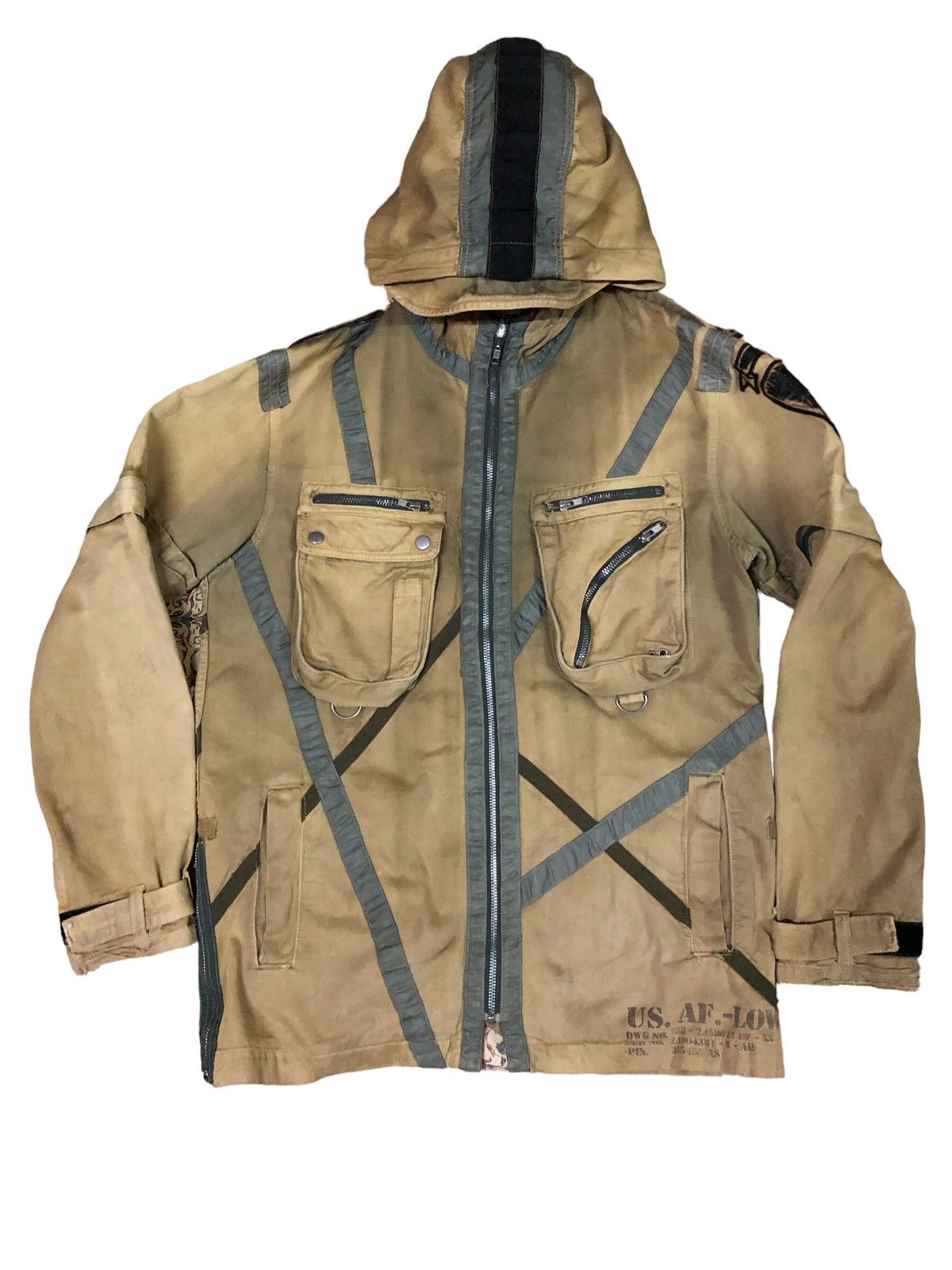 Avirex Rare Avirex Military Cargo Pocket Parkas Size US L / EU 52-54 / 3 - 1 Thumbnail