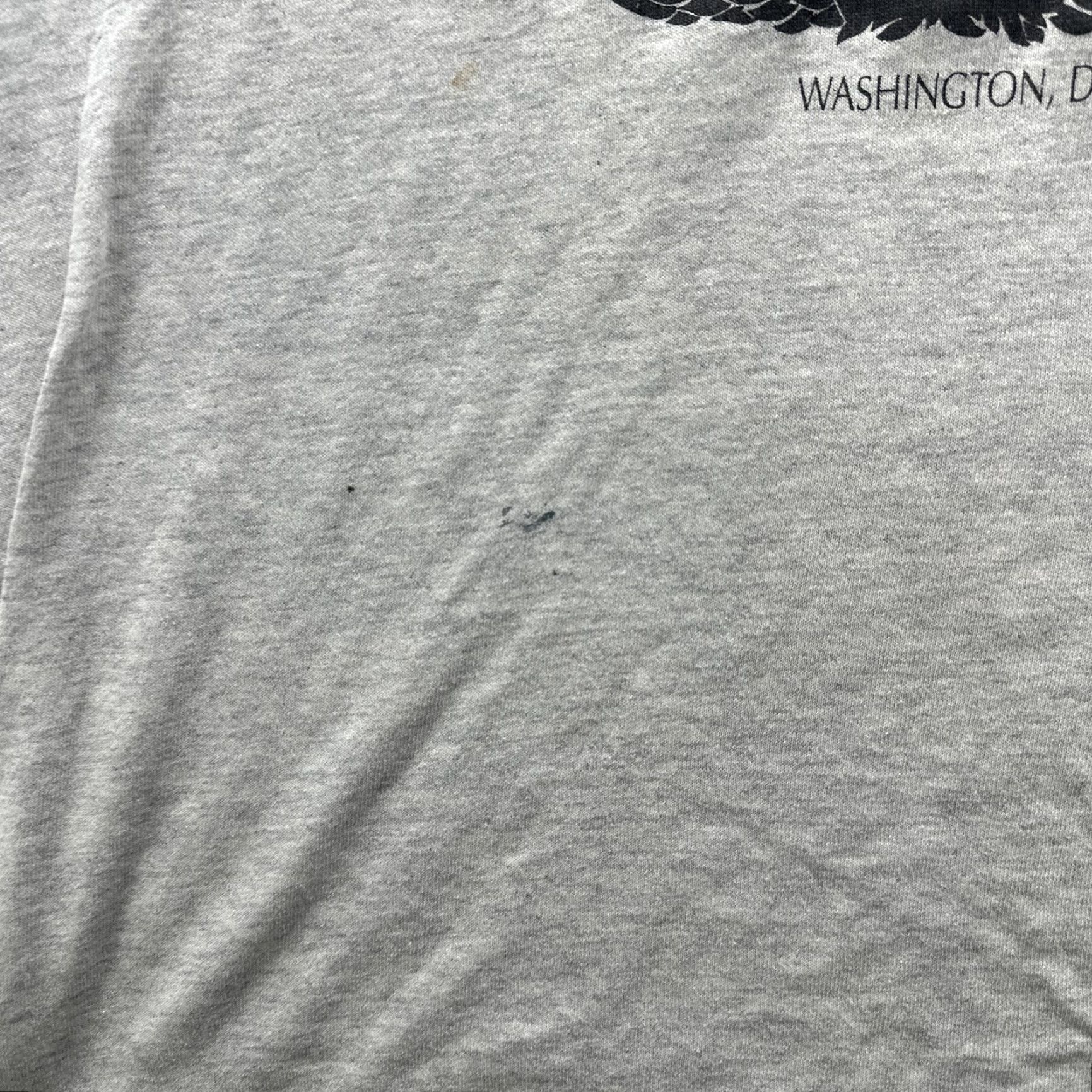 Jerzees VINTAGE Vietnam Veterans Memorial Shirt Mens XL Gray 10th Anniversary 1992 USA Size US XL / EU 56 / 4 - 5 Thumbnail