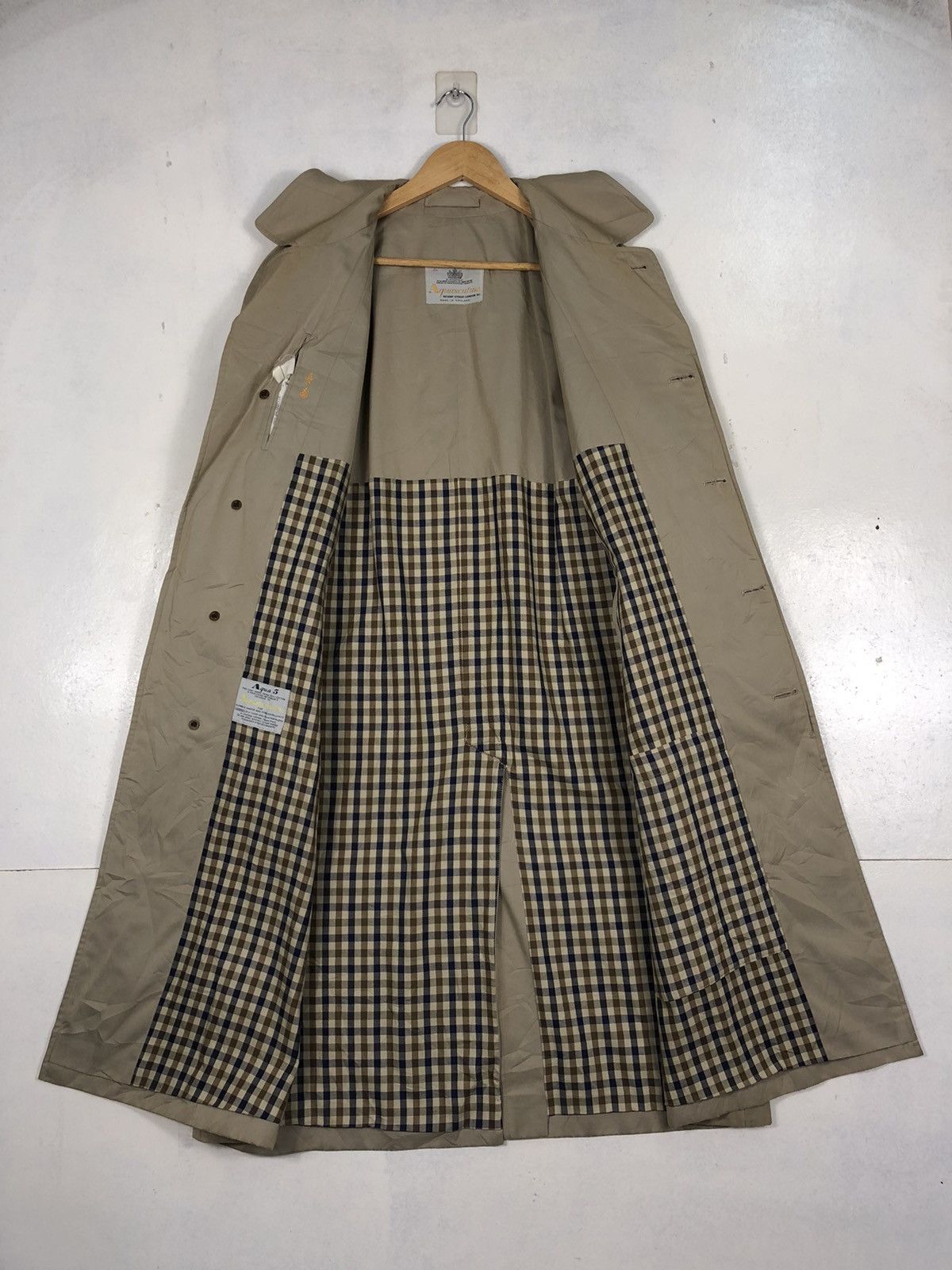 Japanese Brand VINTAGE AQUASCUTUM TRENCH COATS Size US M / EU 48-50 / 2 - 11 Thumbnail