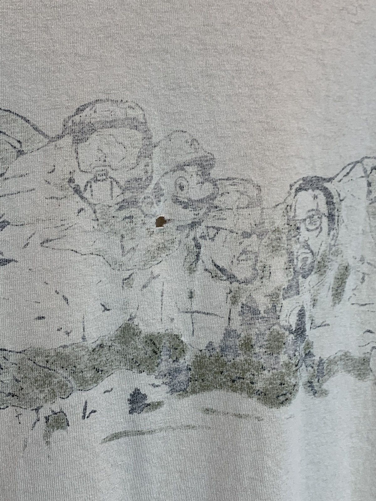 Vintage RARE* Vintage Video Game Mount Rushmore Halo Mario Art Shirt Size US L / EU 52-54 / 3 - 3 Thumbnail
