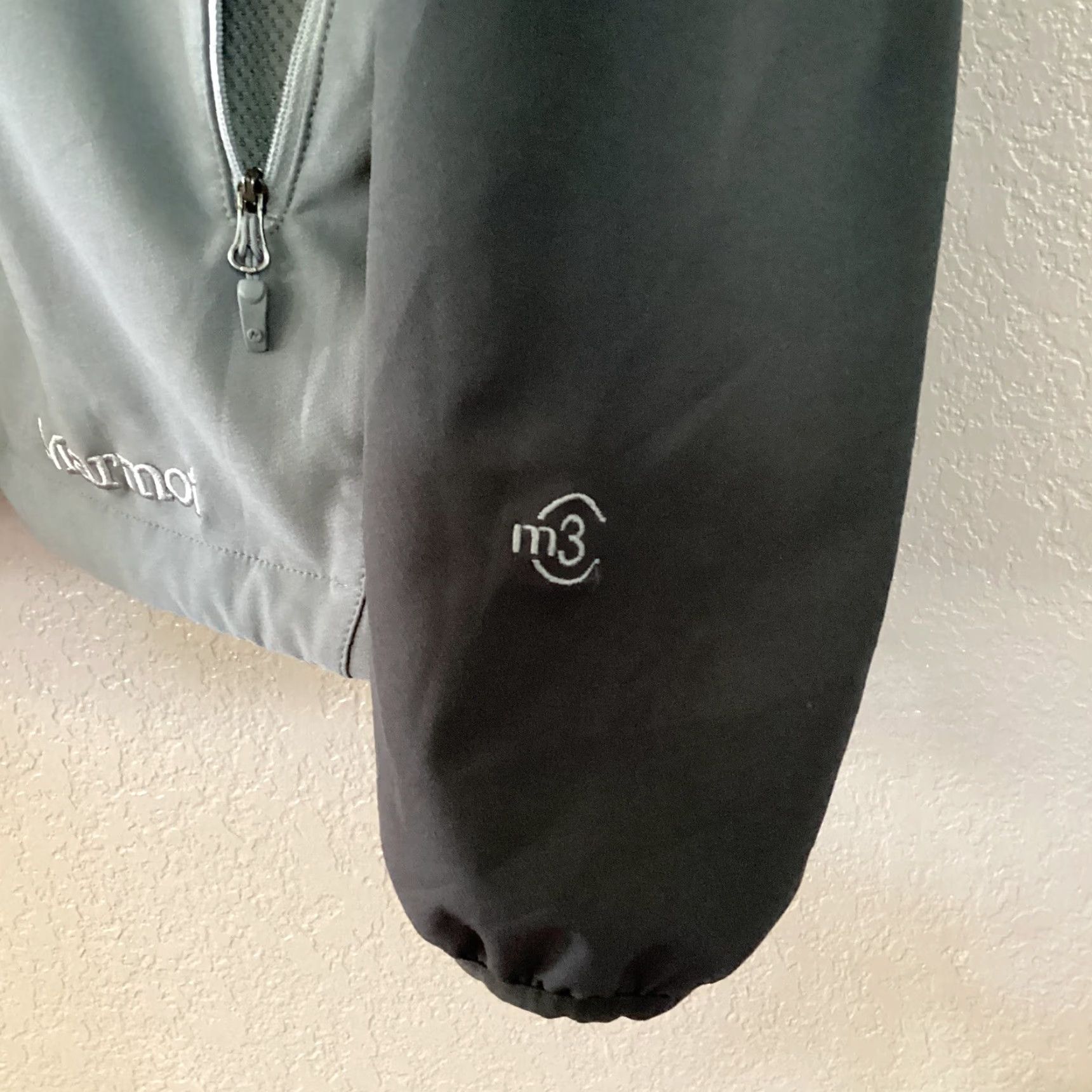 Marmot Marmot M3 Tempo Jacket Men XL Gray Two Tone Full Zip Soft Shell Outdoor Hiking Size US XL / EU 56 / 4 - 6 Thumbnail
