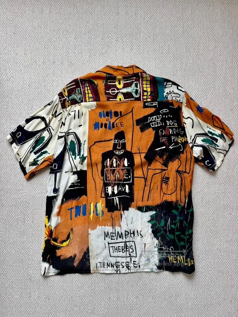 Wacko Maria WACKO MARIA x Basquiat Hawaiian Shirt Size US M / EU 48-50 / 2 - 7 Thumbnail