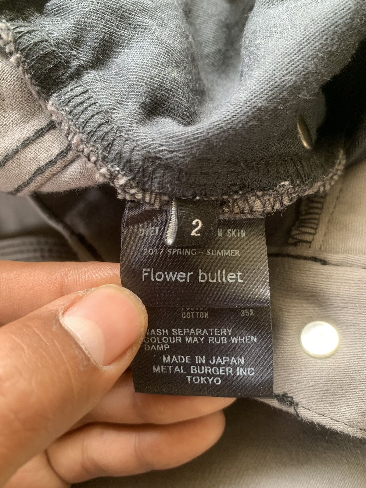 Diet Butcher Slim Skin Flower Bullet Spring Summer 2017 Archives Skinny Jeans Size US 34 / EU 50 - 7 Thumbnail