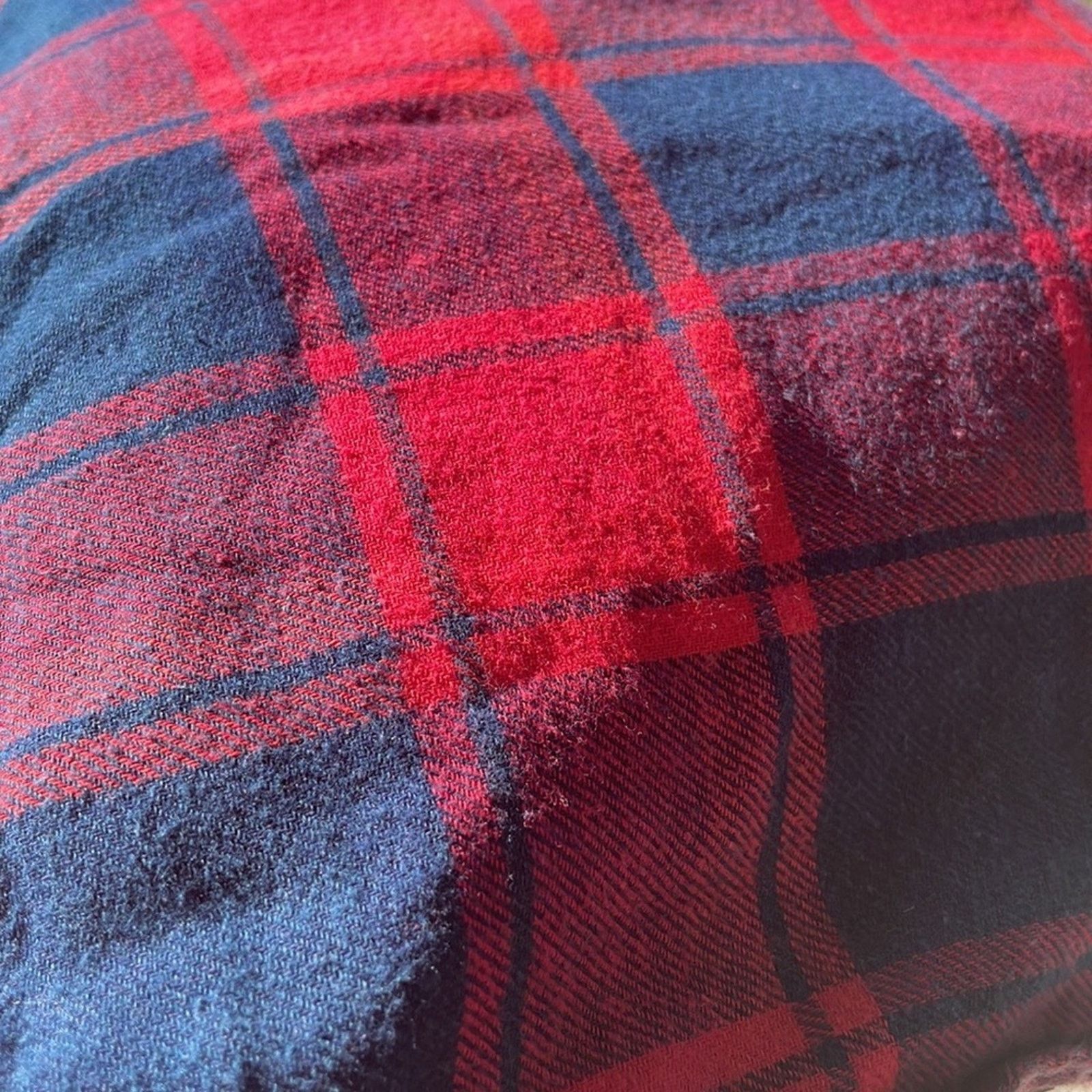 Other Alexander Del Rossa Red Plaid Flannel Shirt Size Large Size US L / EU 52-54 / 3 - 15 Thumbnail