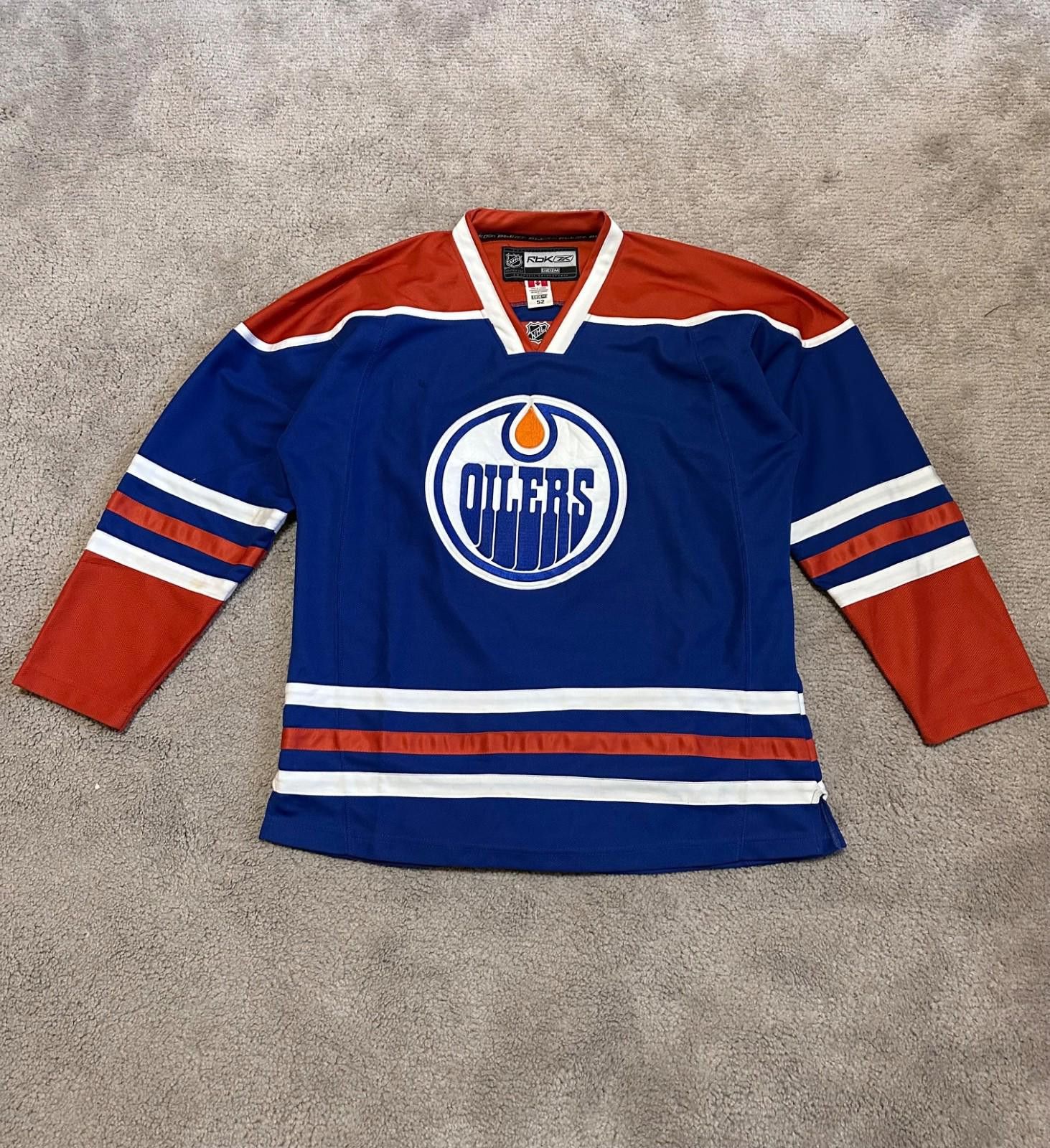 Reebok Reebok CCM NHL Edmonton Oilers Jersey Size 52 Size US L / EU 52-54 / 3 - 1 Thumbnail