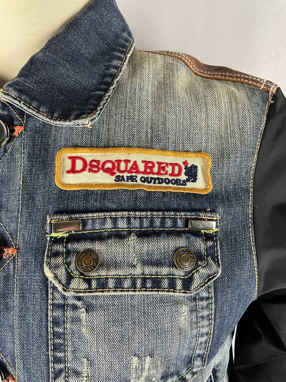 Dsquared2 Dsquared2 Denim Jacket Safe Outdoors Size US M / EU 48-50 / 2 - 3 Thumbnail