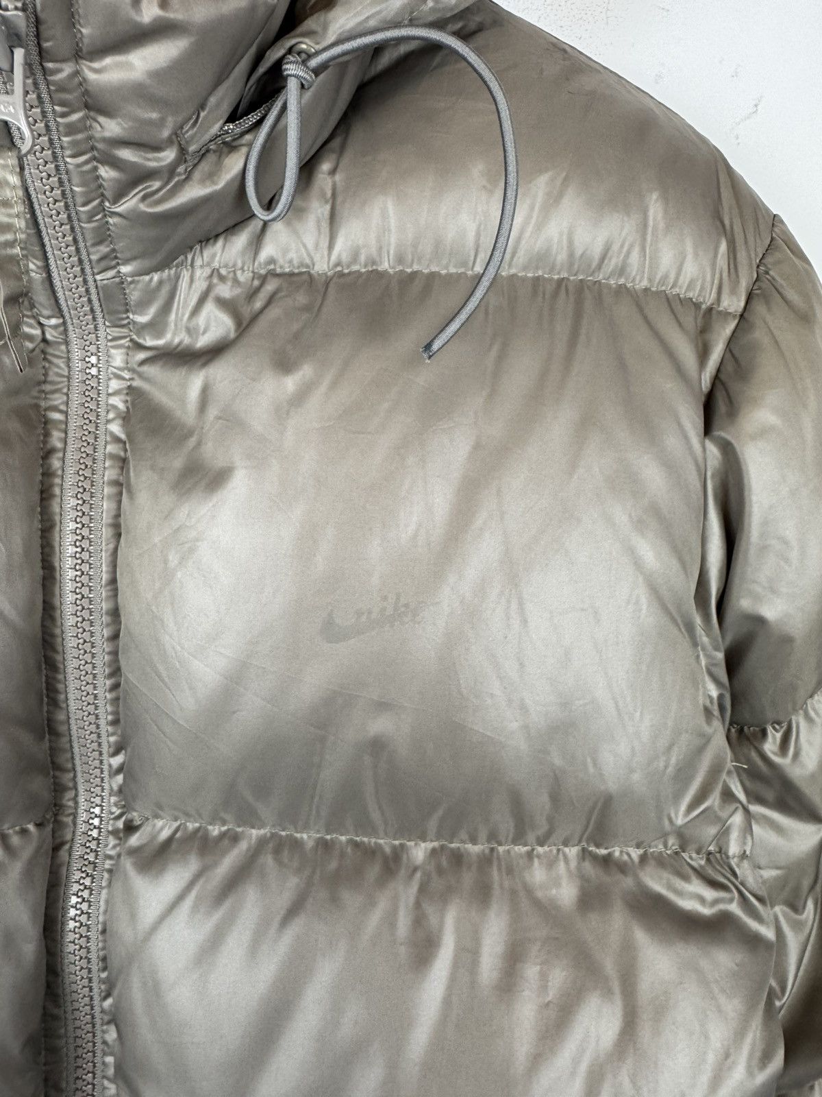 Nike Vintage Nike Silver Tab Y2K Puffer Down Jacket Gorpcore Size S / US 4 / IT 40 - 3 Thumbnail