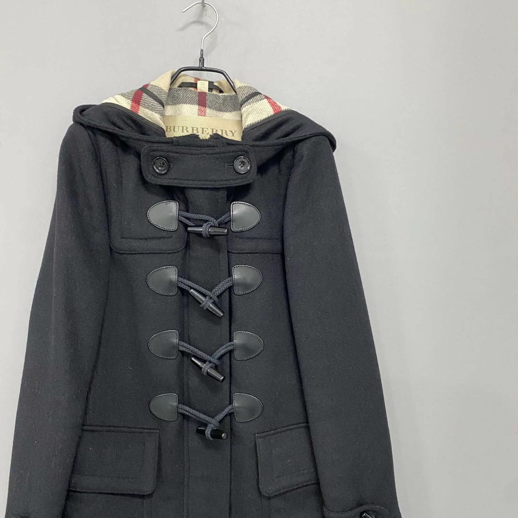 Burberry Burberry Lined Check Wool Overcoat UK6 99 New Size XS / US 0-2 / IT 36-38 - 2 Thumbnail