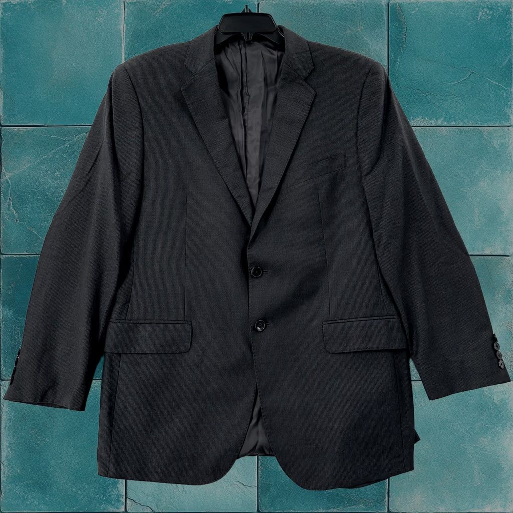 Ermenegildo Zegna Ermenegildo Zegna Blazer Jacket Wool Gray Solid Sport Coat 42R Mens Size 42R - 1 Thumbnail