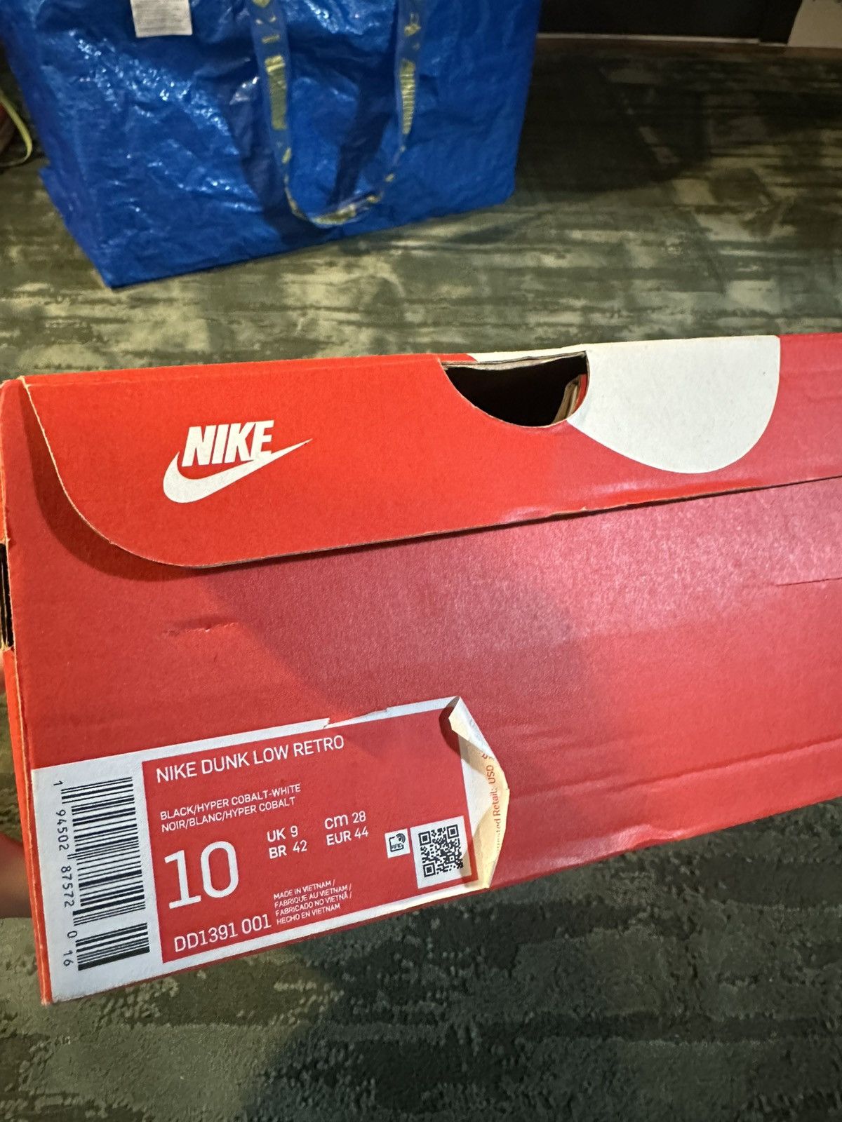 Nike Nike dunk low Cobalt size 10 Size US 10 / EU 43 - 6 Thumbnail