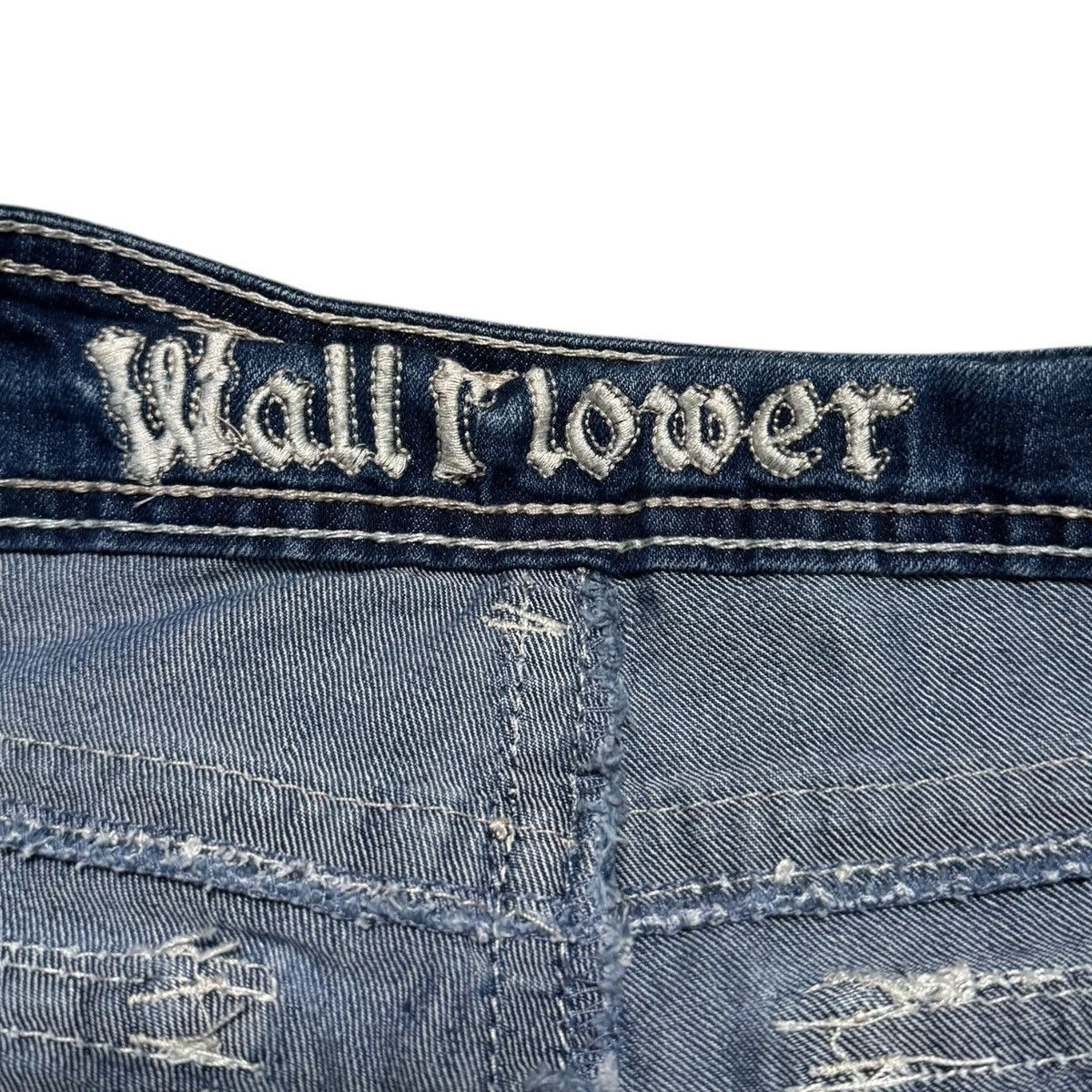 Other Wallflower Pockets Flare Denim Jeans Juniors 29x30 3/8 Size 29" - 5 Thumbnail