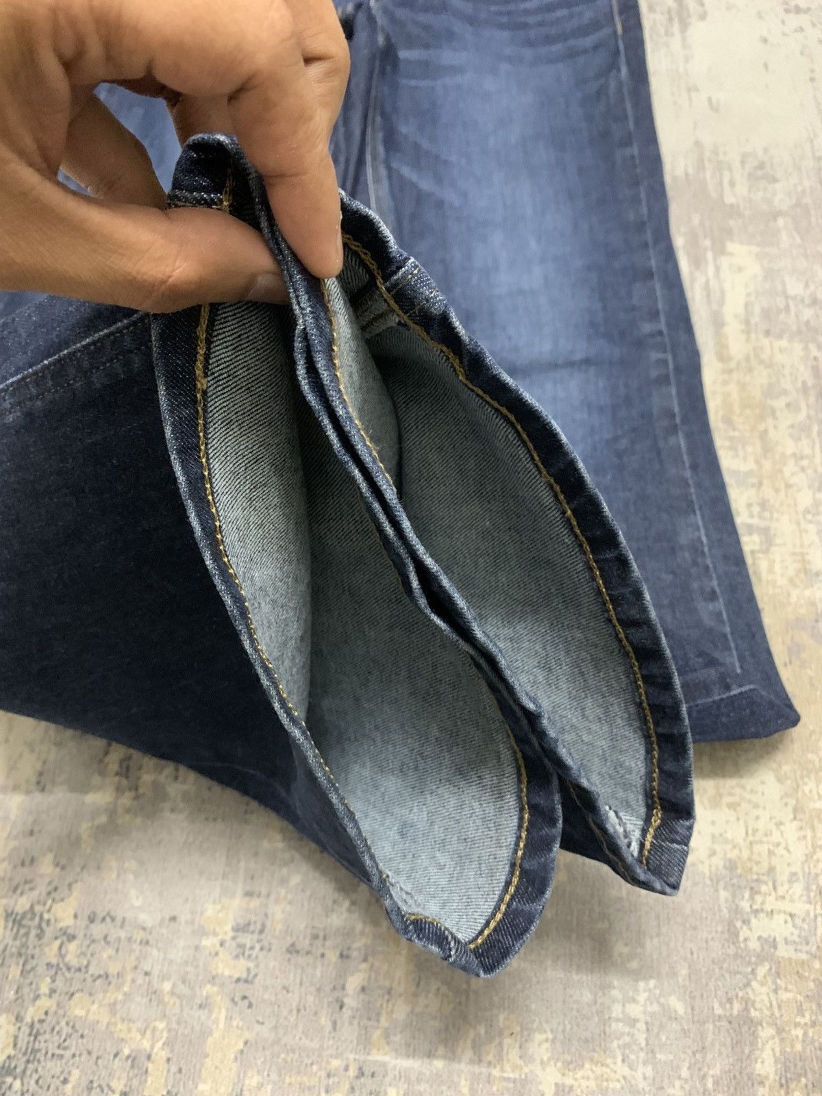 If Six Was Nine Something Flare Mid Rise Stretch Edwin Jeans Size US 27 - 5 Thumbnail