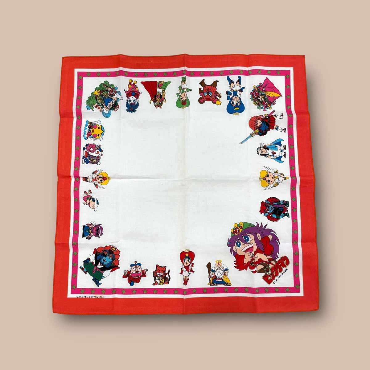 Anime Vintage 80-90's Bikkuriman Handkerchief Size ONE SIZE - 1 Thumbnail