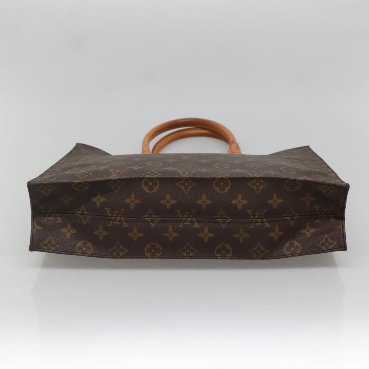Louis Vuitton LOUIS VUITTON Monogram Sac Plat Hand Bag M51140 Size ONE SIZE - 9 Thumbnail