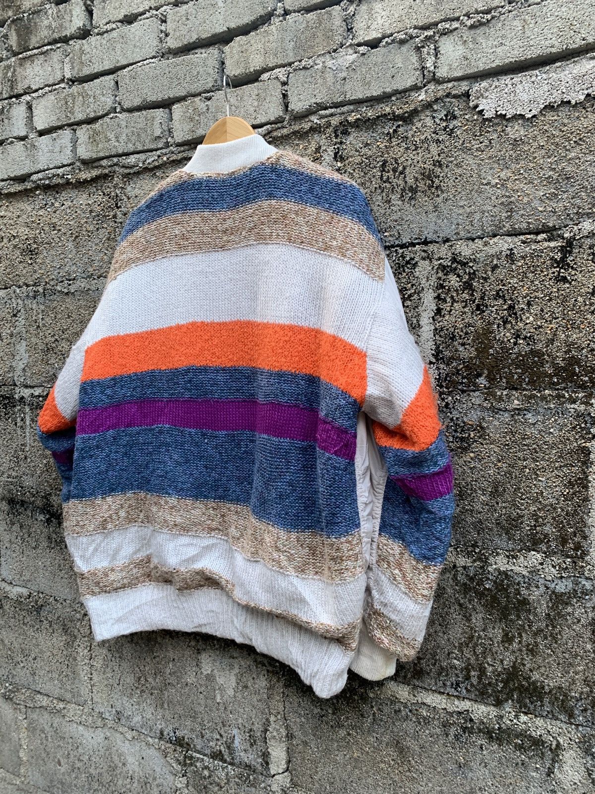 Vintage Vintage Rodeo Crown Knit Bomber Jacket Size US L / EU 52-54 / 3 - 10 Thumbnail