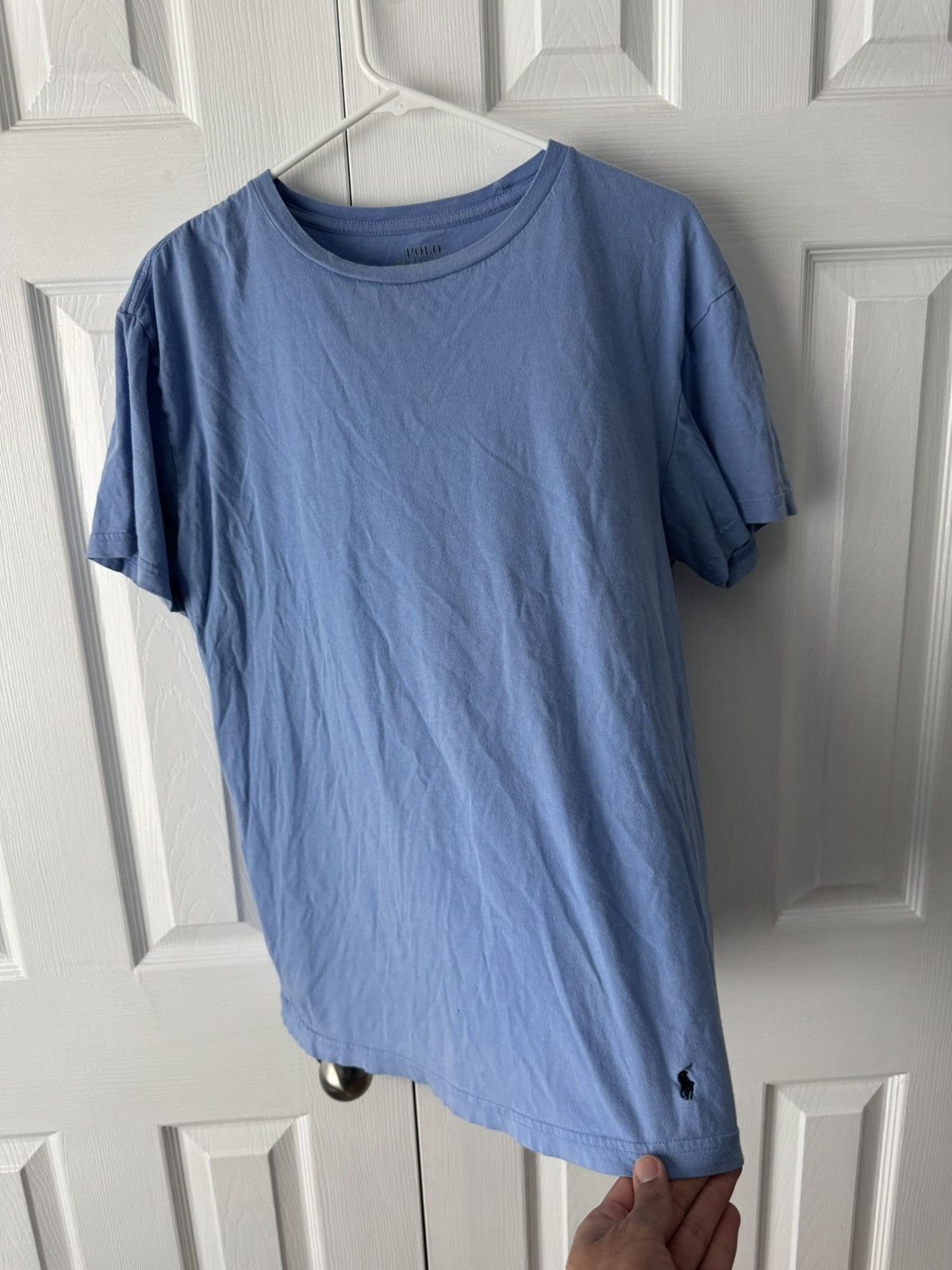 Polo Ralph Lauren Polo Ralph Lauren Light Blue Tee Men’s L 100% Cotton Size US L / EU 52-54 / 3 - 1 Thumbnail