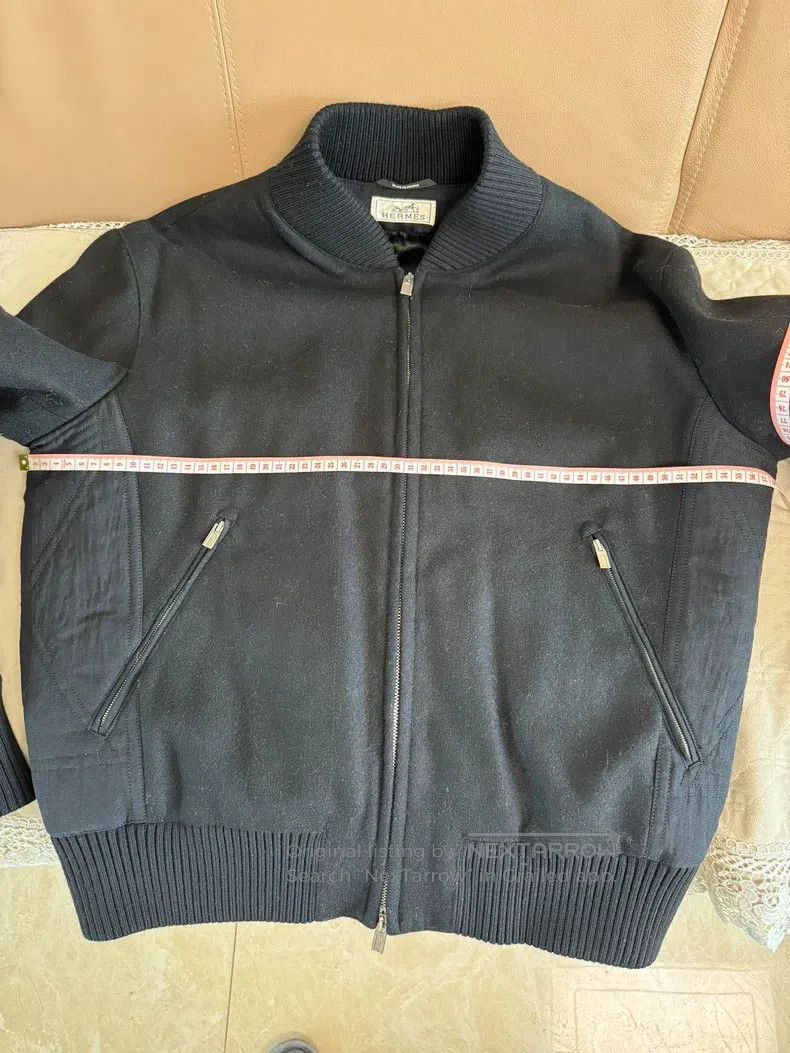 Hermes Hermes Jacket Coat, 100% Wool Size US M / EU 48-50 / 2 - 3 Thumbnail