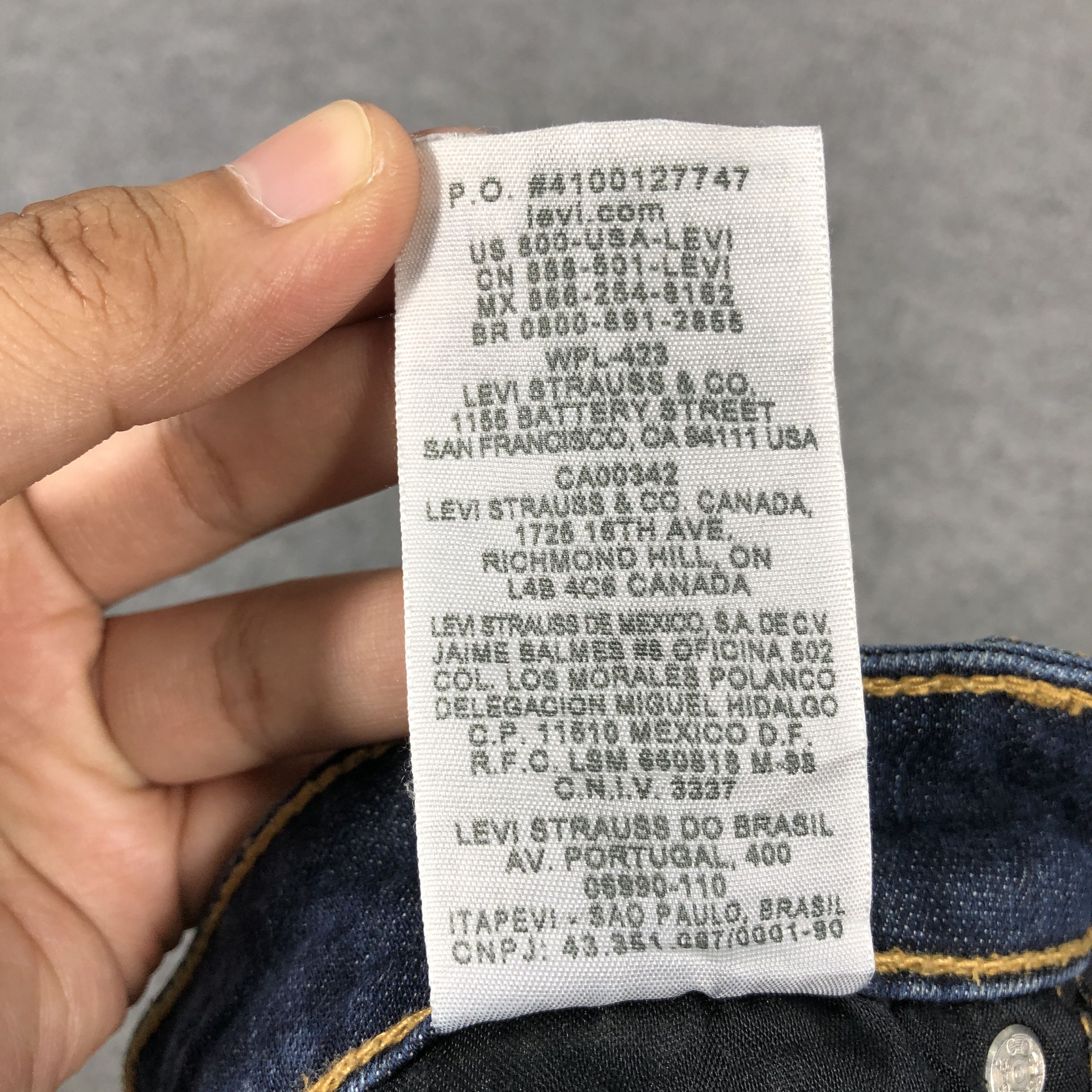 Levi's × Vintage Womens Vintage Levis 535 Jeans Legging L1095W Size 30" / US 8 / IT 44 - 12 Thumbnail