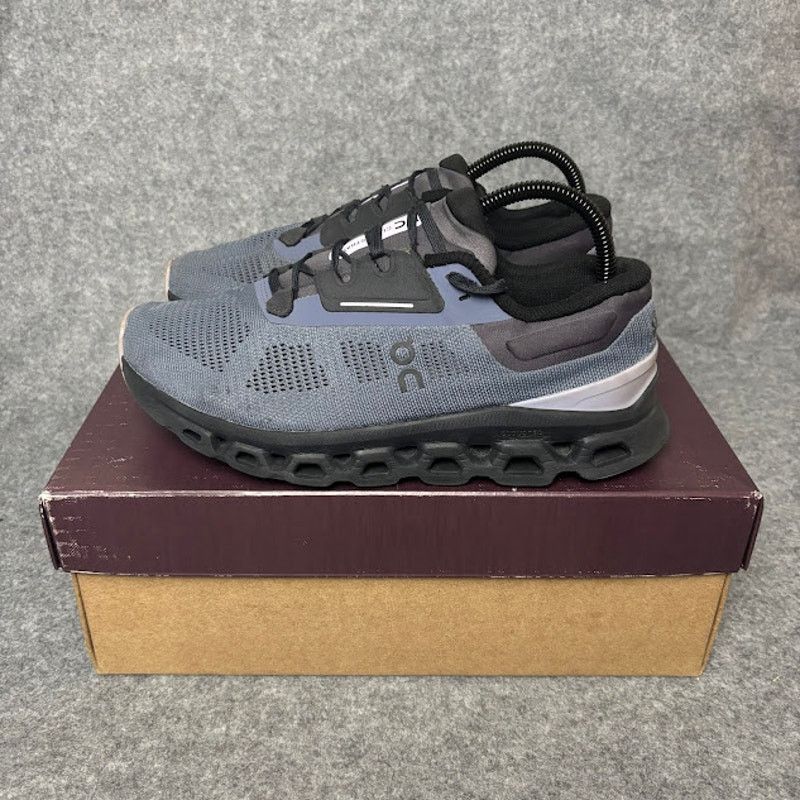 On On Cloudstratus 3 Gray Mesh Running Shoes Womens Size 9 US Size US 9 / IT 39 - 4 Thumbnail