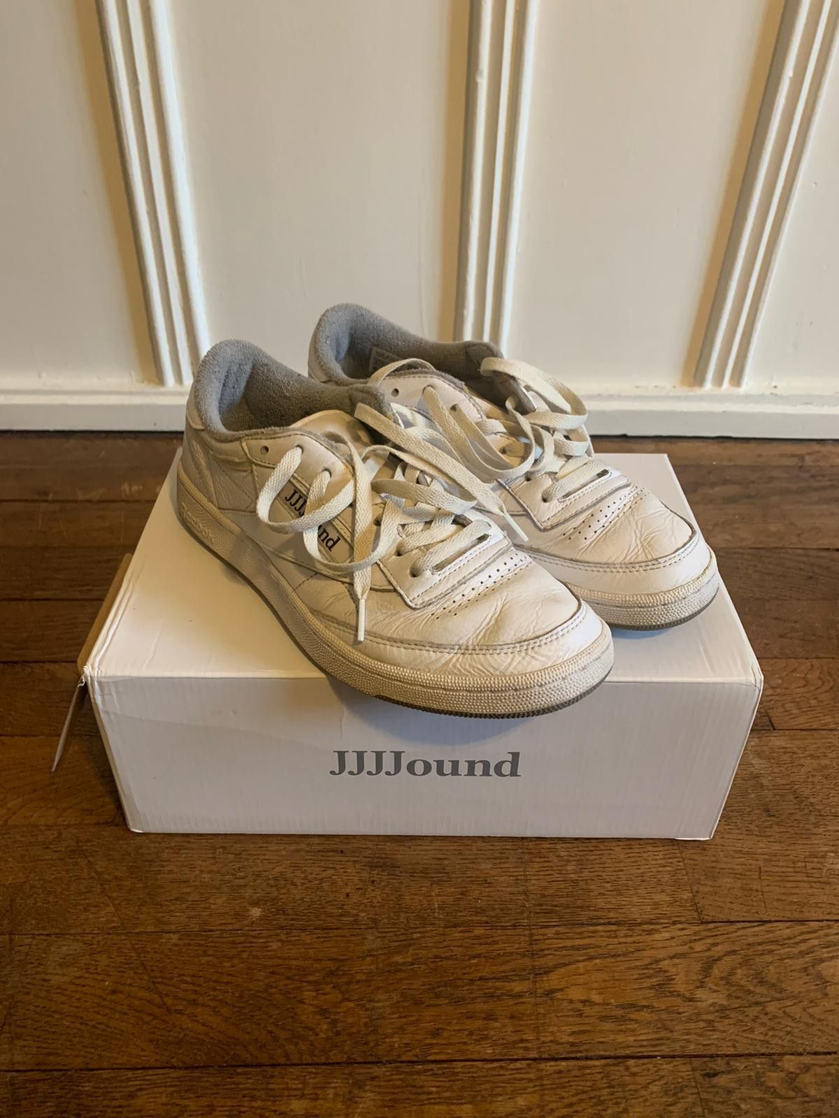 JJJJound × Reebok Reebok x JJJJound – Club C 85 (2019) Size US 9 / EU 42 - 1 Thumbnail