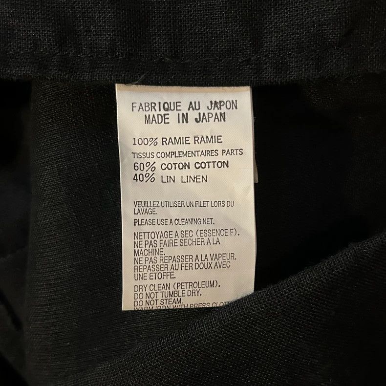Yohji Yamamoto Yohji Yamamoto 07ss multi-pocket ramie suit-2505 Size US L / EU 52-54 / 3 - 6 Thumbnail