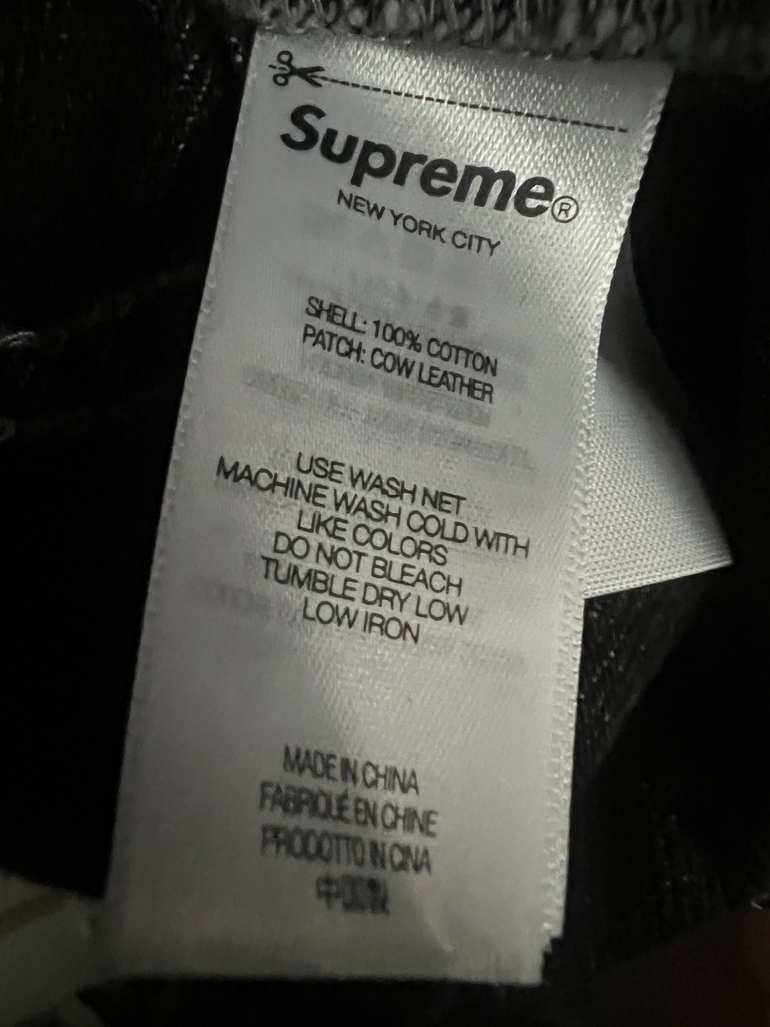 Supreme × Yohji Yamamoto Black Baggy Jeans (Skull Print) Size US 34 / EU 50 - 7 Thumbnail