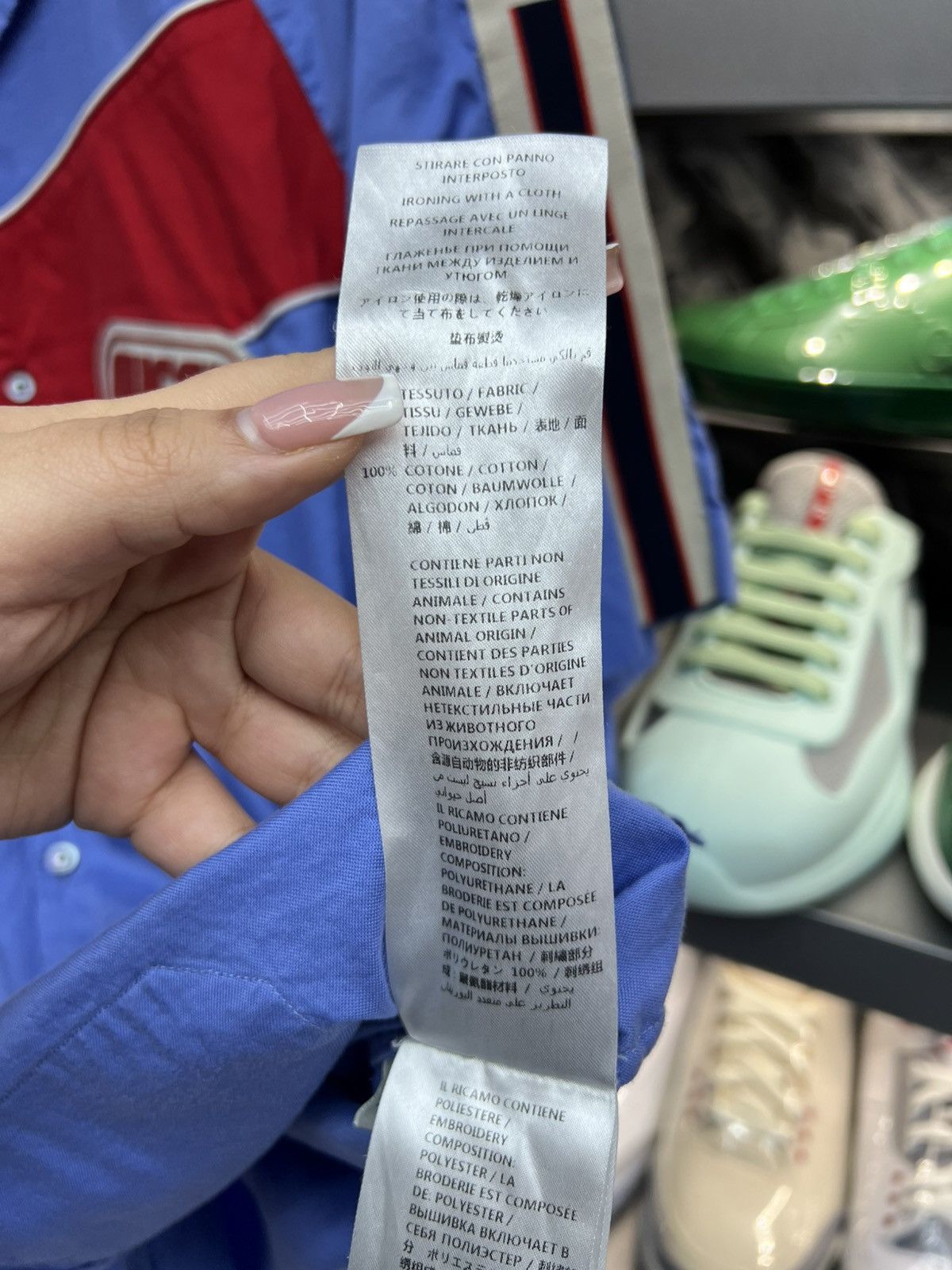 Gucci Gucci Bowling Patch Botton Up Tee Size US L / EU 52-54 / 3 - 9 Thumbnail