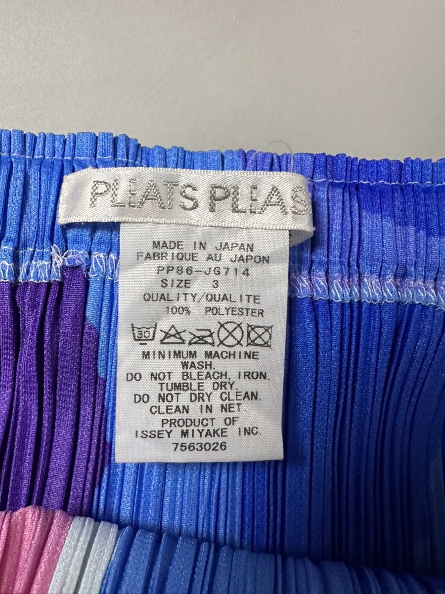 Pleats Please Issey Miyake Issey Miyake Pleats please — Colorful midi skirt Size 24" / US 00 / IT 34 - 4 Thumbnail
