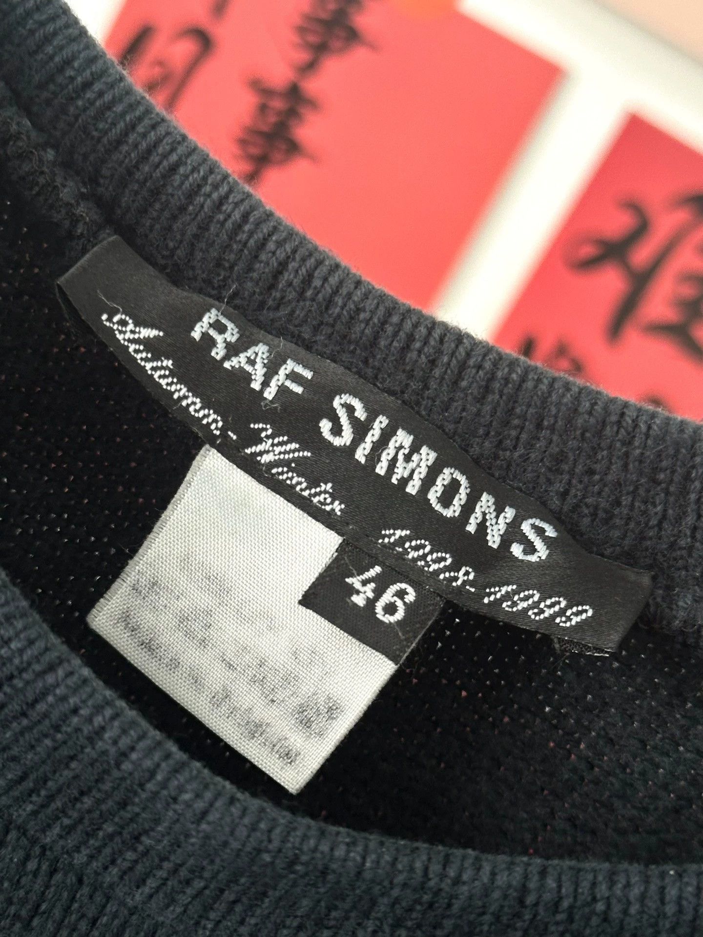 Raf Simons RAF SIMONS 1998AW Knit Short Sleeve Vest Heavyweight 46 Size US S / EU 44-46 / 1 - 3 Thumbnail