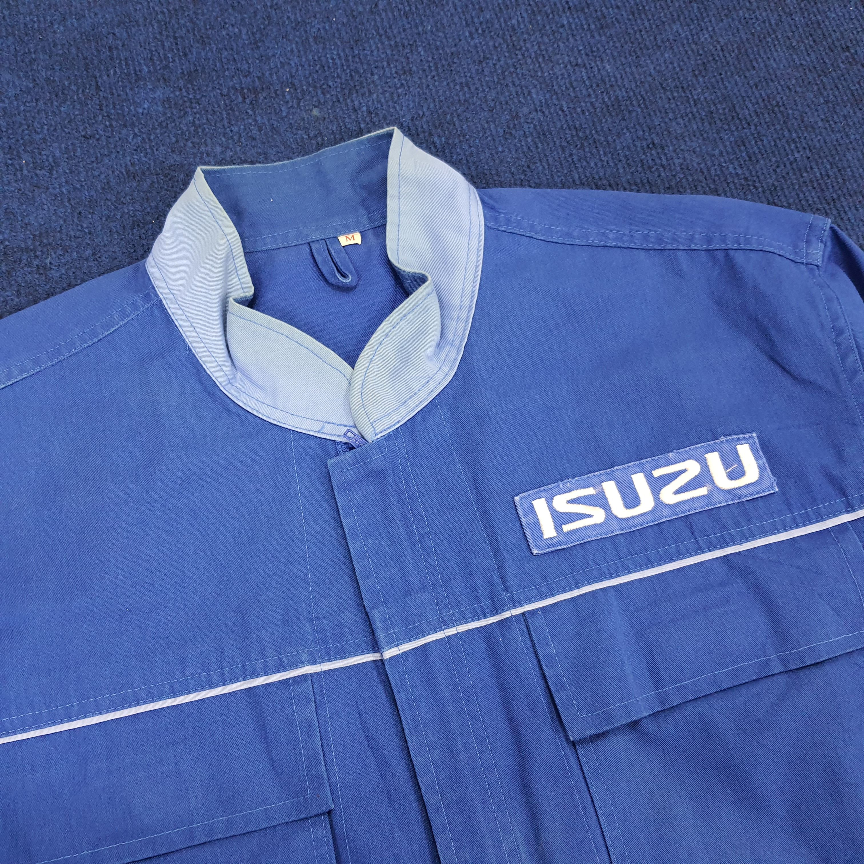 Japanese Brand × Vintage Vintage ISUZU Japanese Brand Motorsports Coverall Size US L / EU 52-54 / 3 - 9 Thumbnail