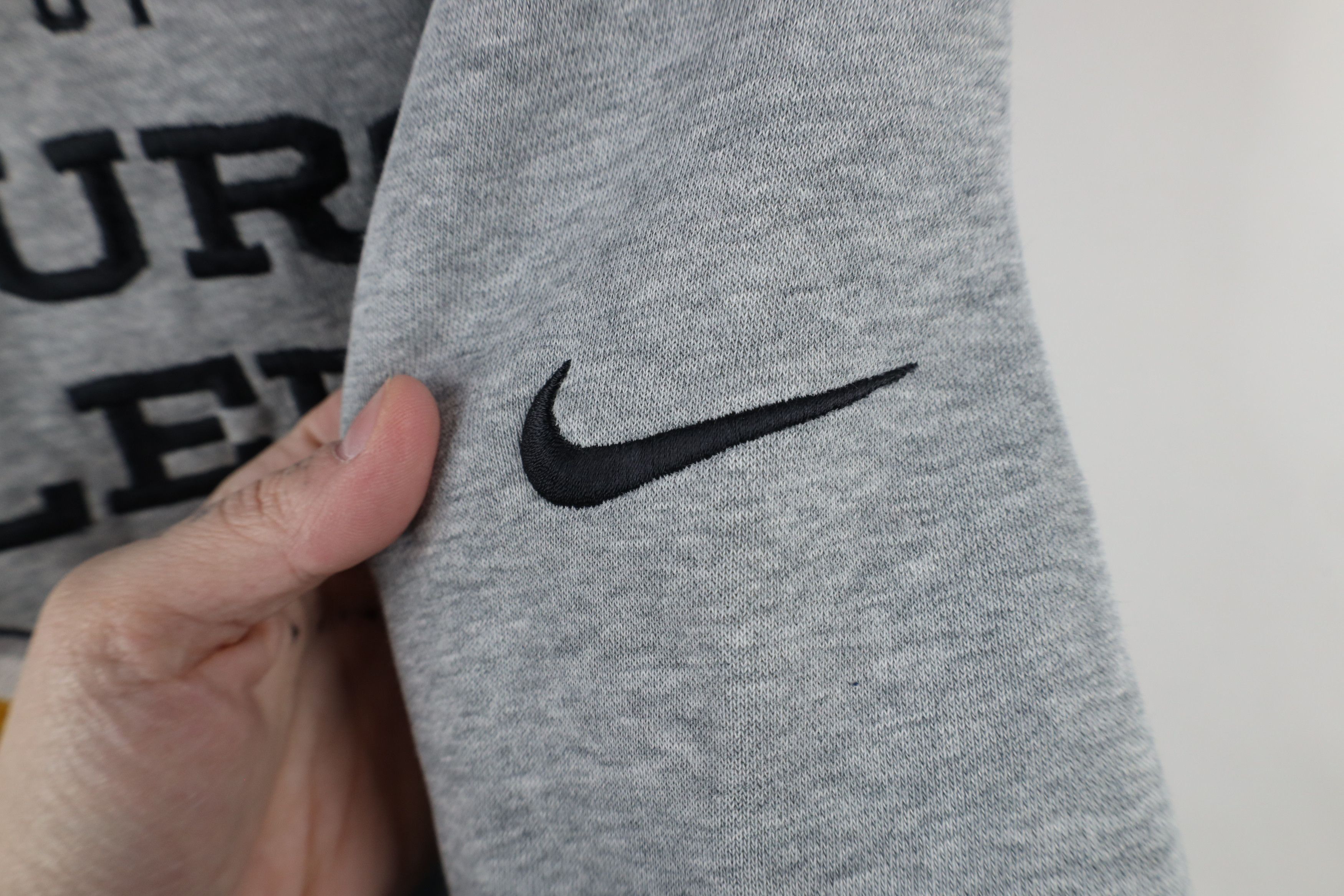 Nike × Vintage Nike NFL Training Pittsburgh Steelers Football Hoodie Gray Size US S / EU 44-46 / 1 - 4 Thumbnail