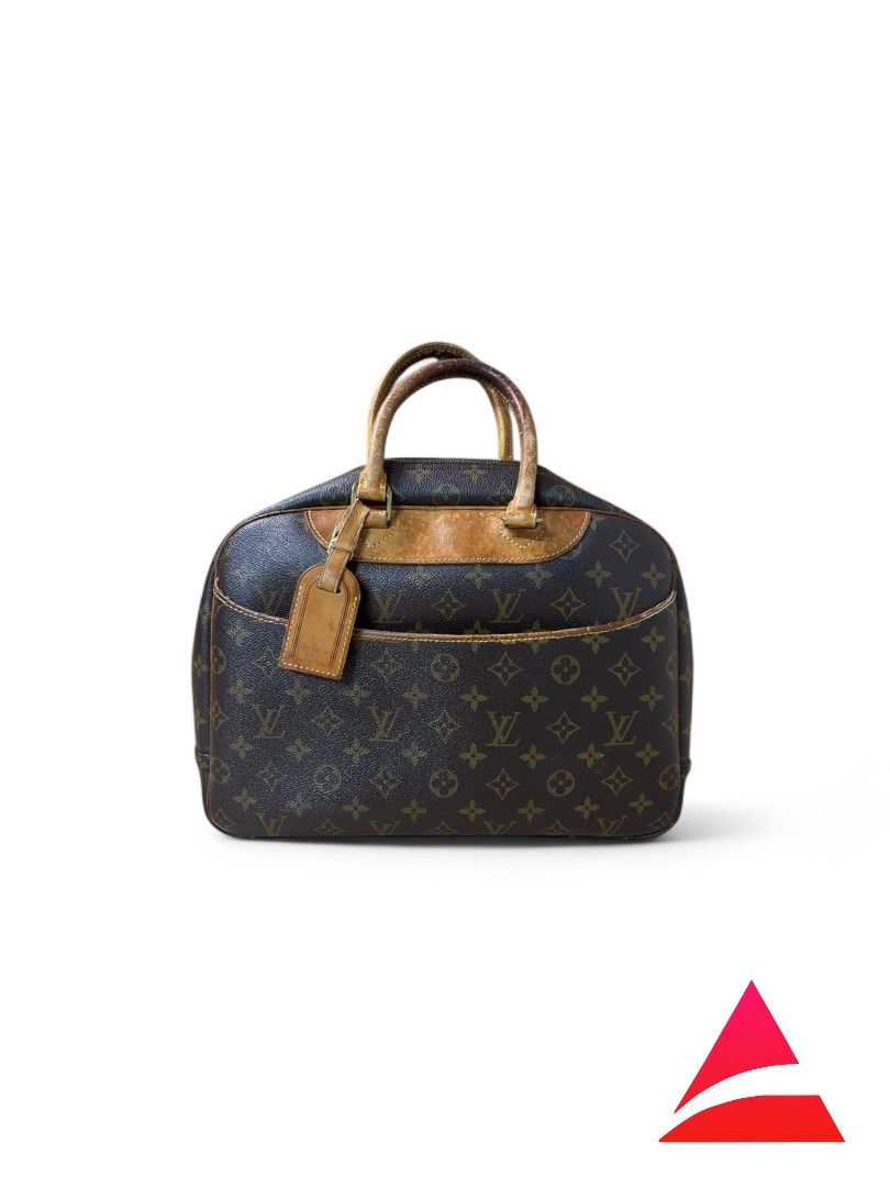 Louis Vuitton Louis Vuitton - Deauville Handbag Tivoli Leather Monogram Size ONE SIZE - 1 Thumbnail