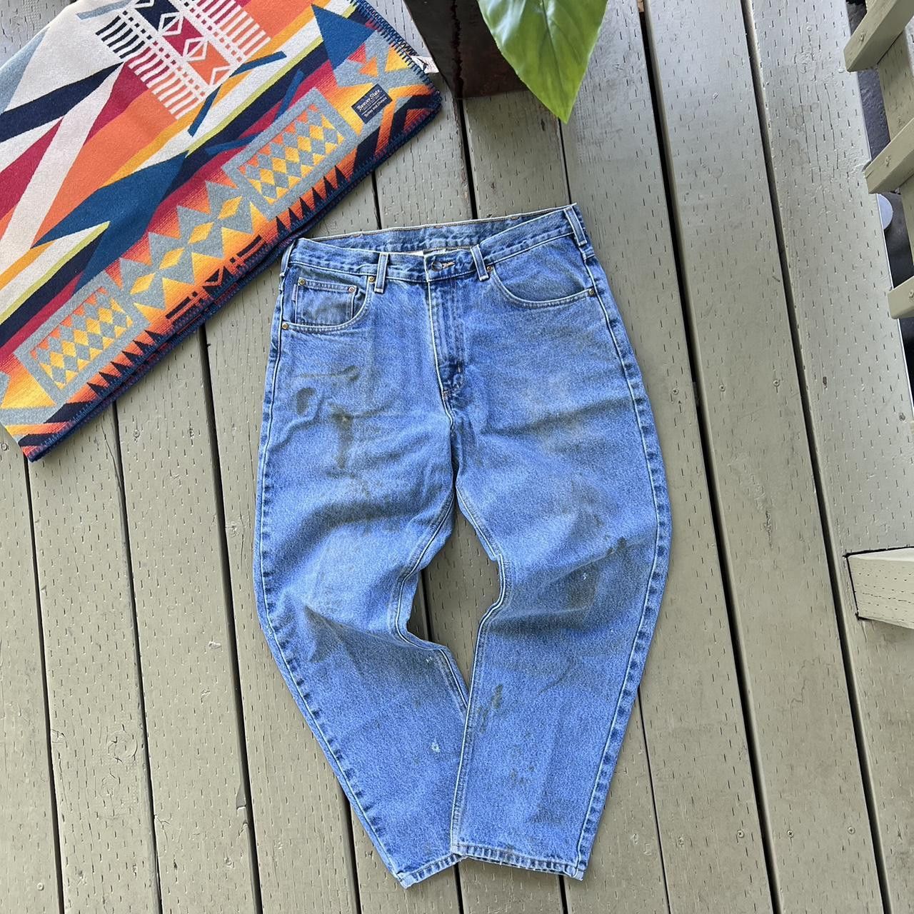 Vintage Vintage Carhartt Double Knee Carpenter Jeans Size US 34 / EU 50 - 2 Thumbnail