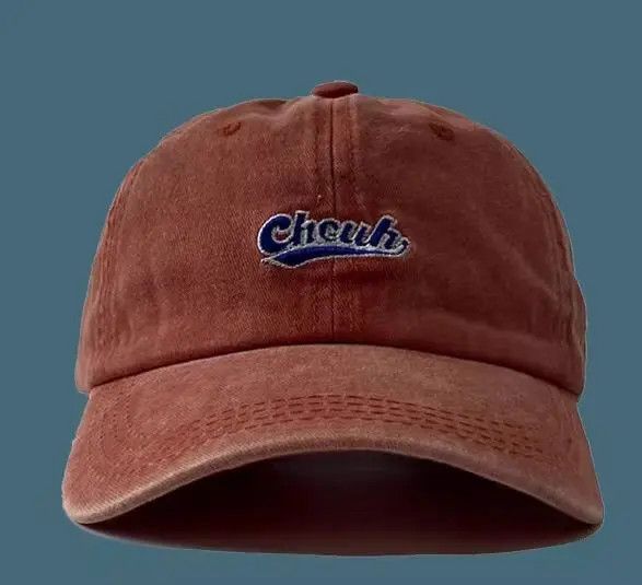 Designer × Japanese Brand × Vintage Vintage Washed red-orange Baseball Cap Size ONE SIZE - 1 Thumbnail