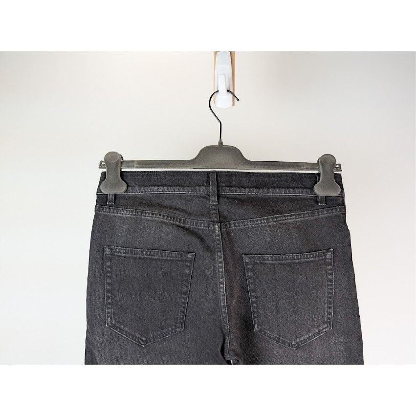 Balenciaga o1rshd1 Skinny Distressed Slim-Fit Denim Jeans in Black Size US 29 - 12 Thumbnail