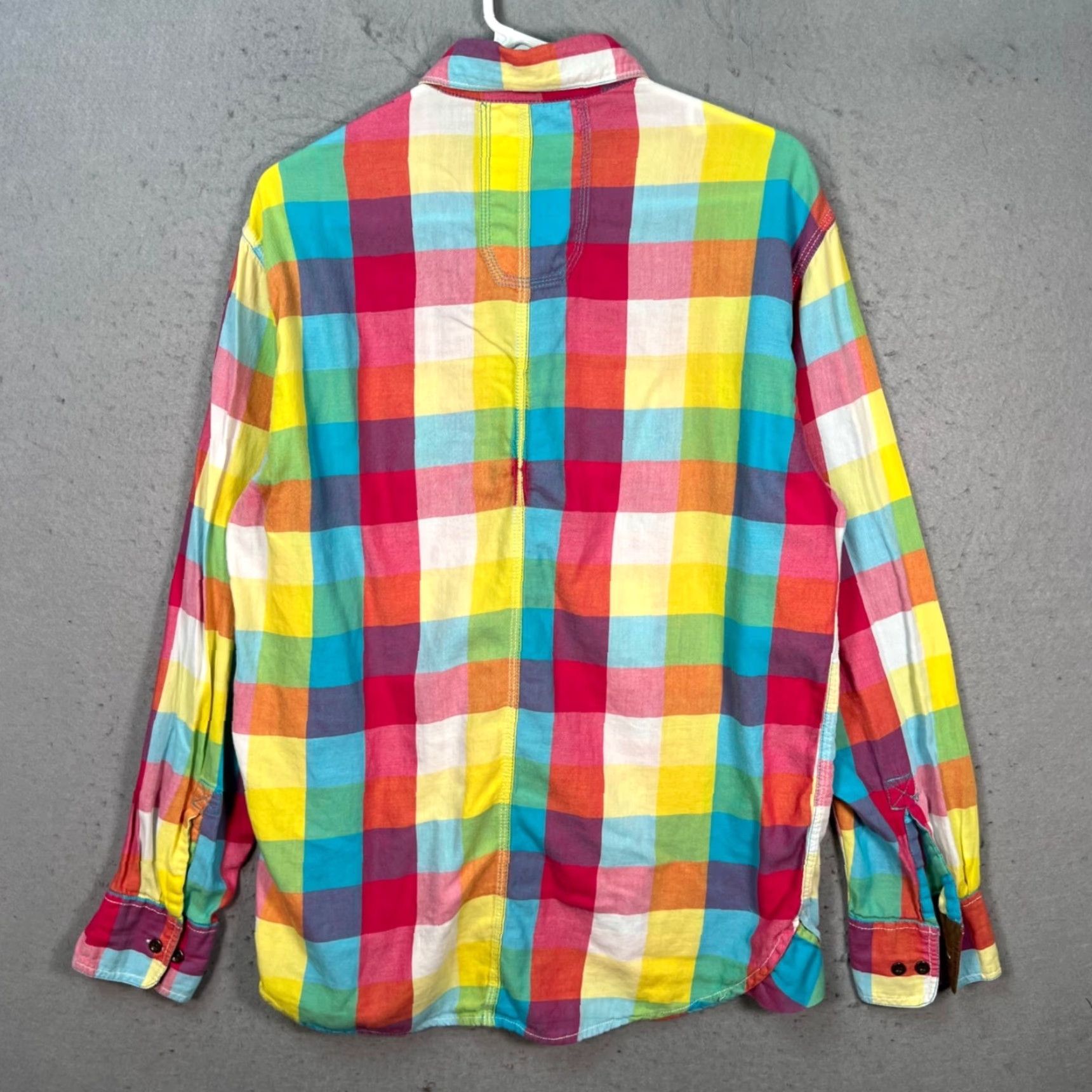 French Connection French Connection FCUK Mens Medium Multicolor Plaid Button-Up Shirt 100% Cotton - Casual Button-Up Shirt Mens M Multicolor Plaid Cotton Shirt Size US M / EU 48-50 / 2 - 2 Thumbnail