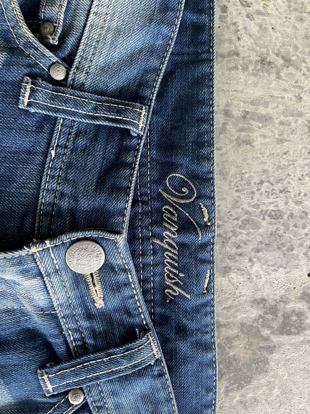 If Six Was Nine × Japanese Brand × Vanquish Flare Vanquish Denim Tornado Mart Inspired Size US 33 - 5 Thumbnail
