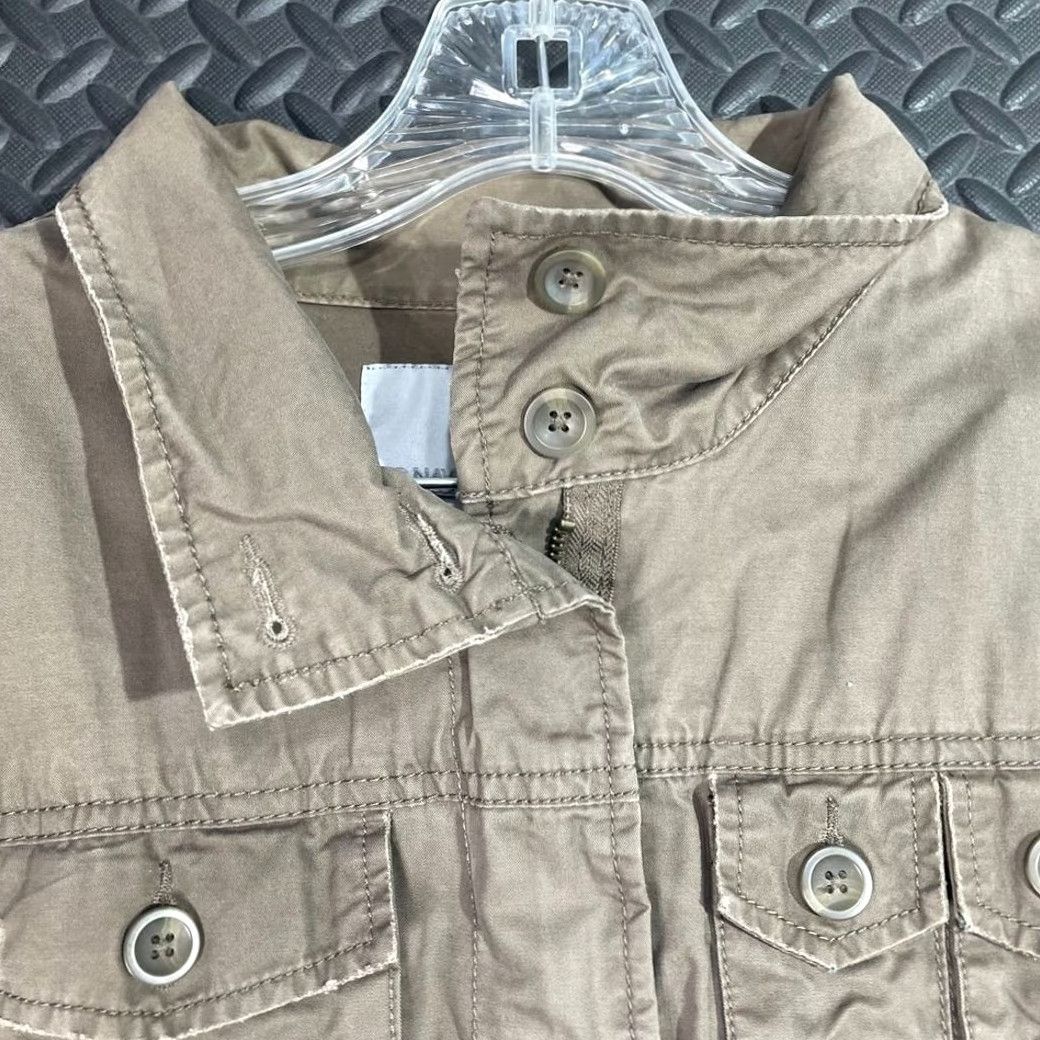 Old Navy VINTAGE Old Navy Brown Utility Casual Wear Button Up Jacket Women L Womens Brown Utility Casual Wear Button Up Jacket Old Navy L Brown Cotton Jacket Size L / US 10 / IT 46 - 2 Thumbnail