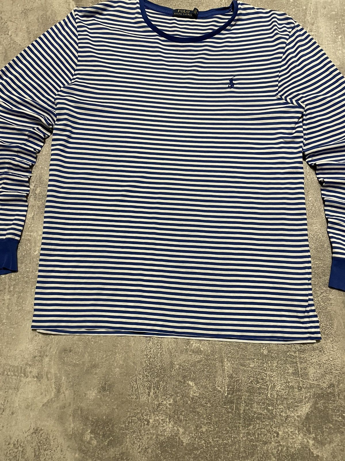 Polo Ralph Lauren Vintage Polo Ralph Lauren Striped Long Sleeve T-Shirt Y2K Size US L / EU 52-54 / 3 - 3 Thumbnail