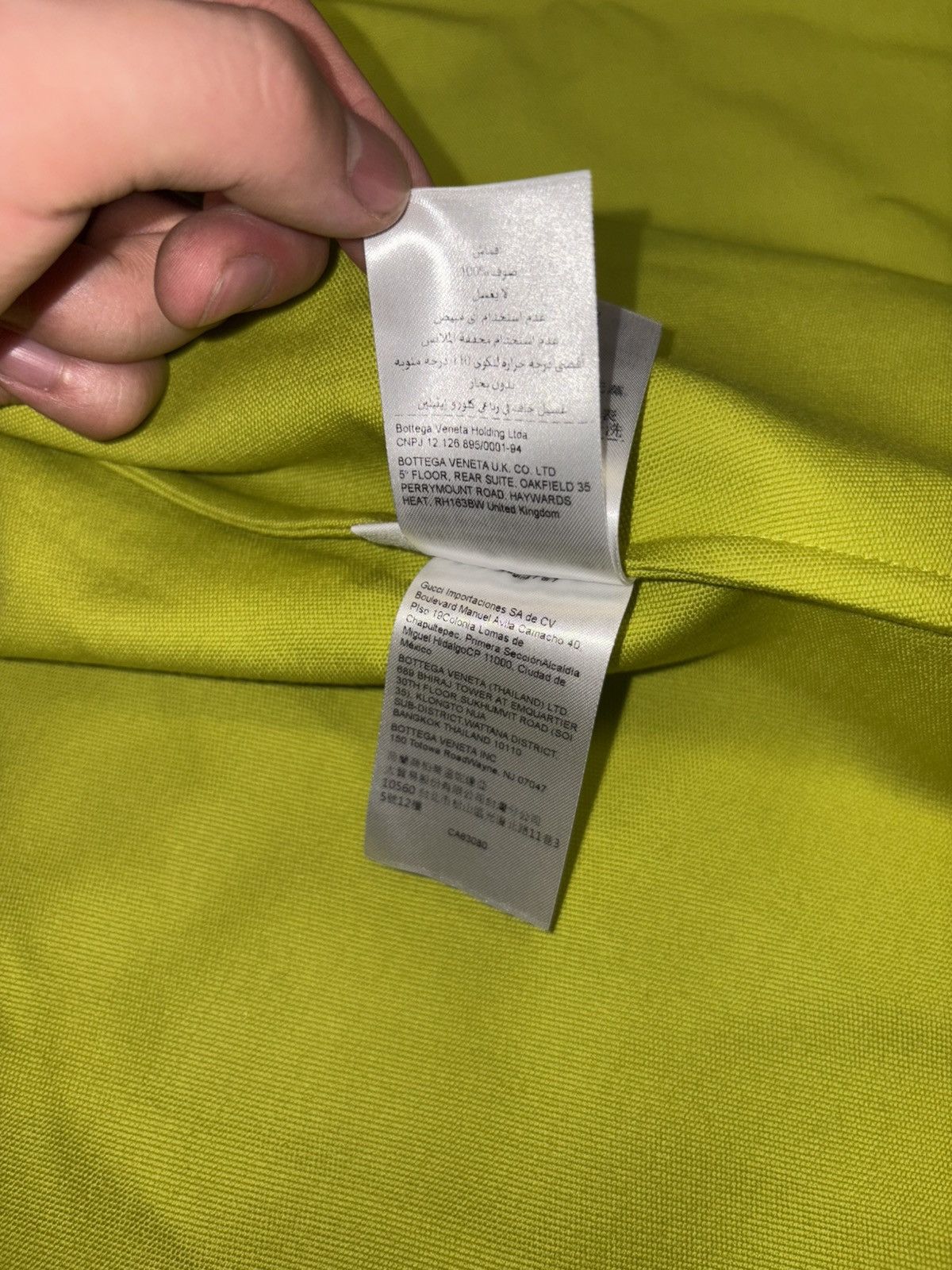 Bottega Veneta Bottega Veneta Wool Gabardine Shirt Size S / US 4 / IT 40 - 11 Thumbnail