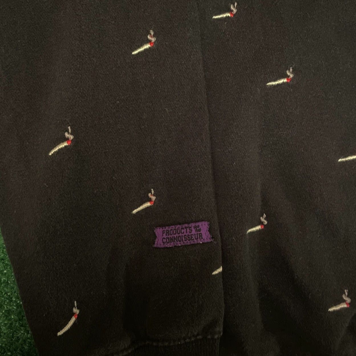 Vintage VINTAGE The Smokers Club World Wide Rollers 420 Embroidered Joint Crewneck Sweater Small Size US S / EU 44-46 / 1 - 4 Thumbnail