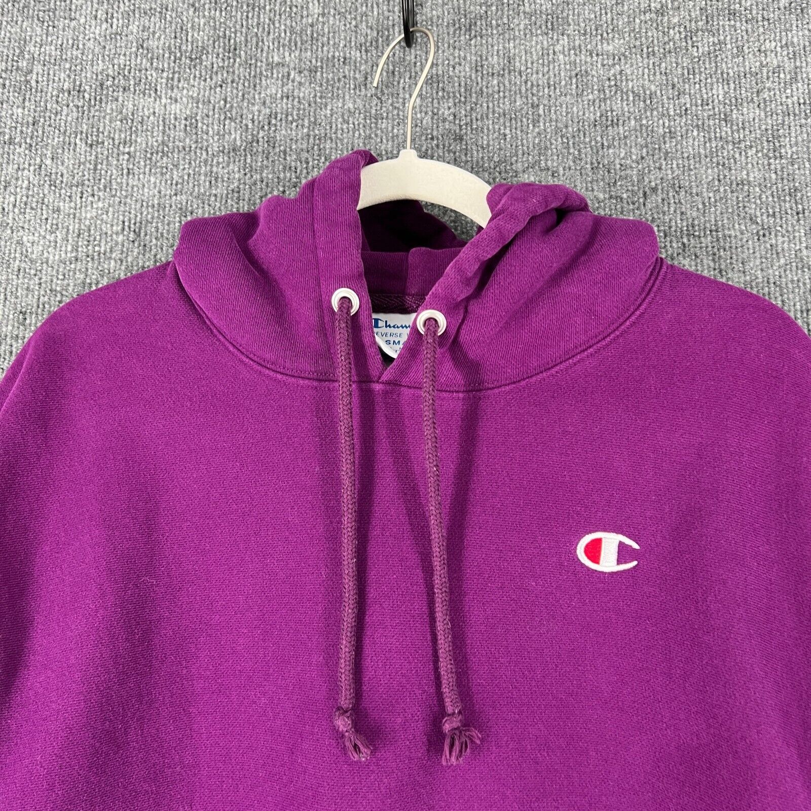 Champion Champion Reverse Weave Cropped Hoodie Sweatshirt Size S / US 4 / IT 40 - 2 Thumbnail