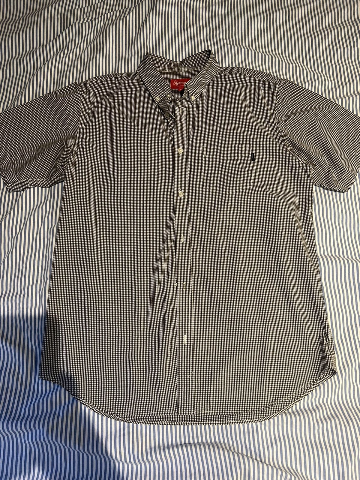 Supreme Supreme pre 2010 Gingham oxford button up shirt Size US XL / EU 56 / 4 - 1 Thumbnail