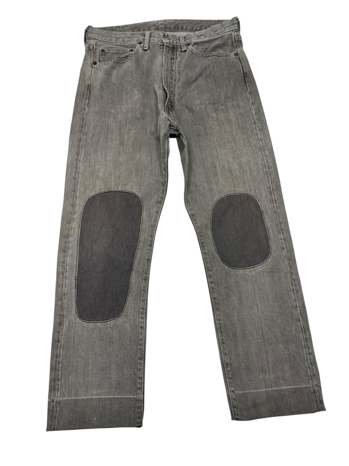 Kapital Vintage Kapital Knee Patches Style Made In Japan Denim Jeans Size US 33 - 3 Thumbnail