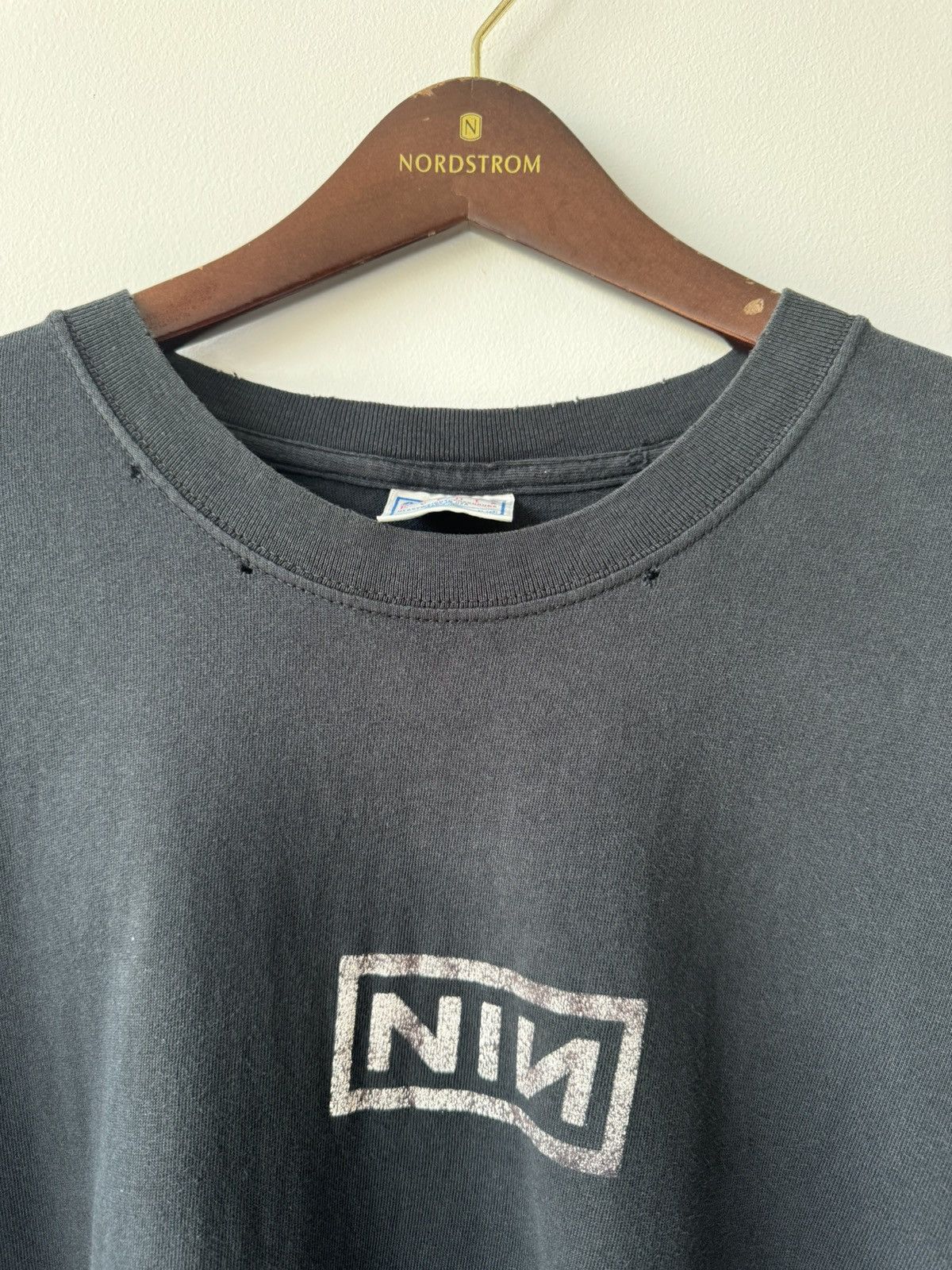 Vintage VINTAGE NINE INCH NAILS 2000 FRAGILITY TOUR T SHIRT Size US XL / EU 56 / 4 - 4 Thumbnail